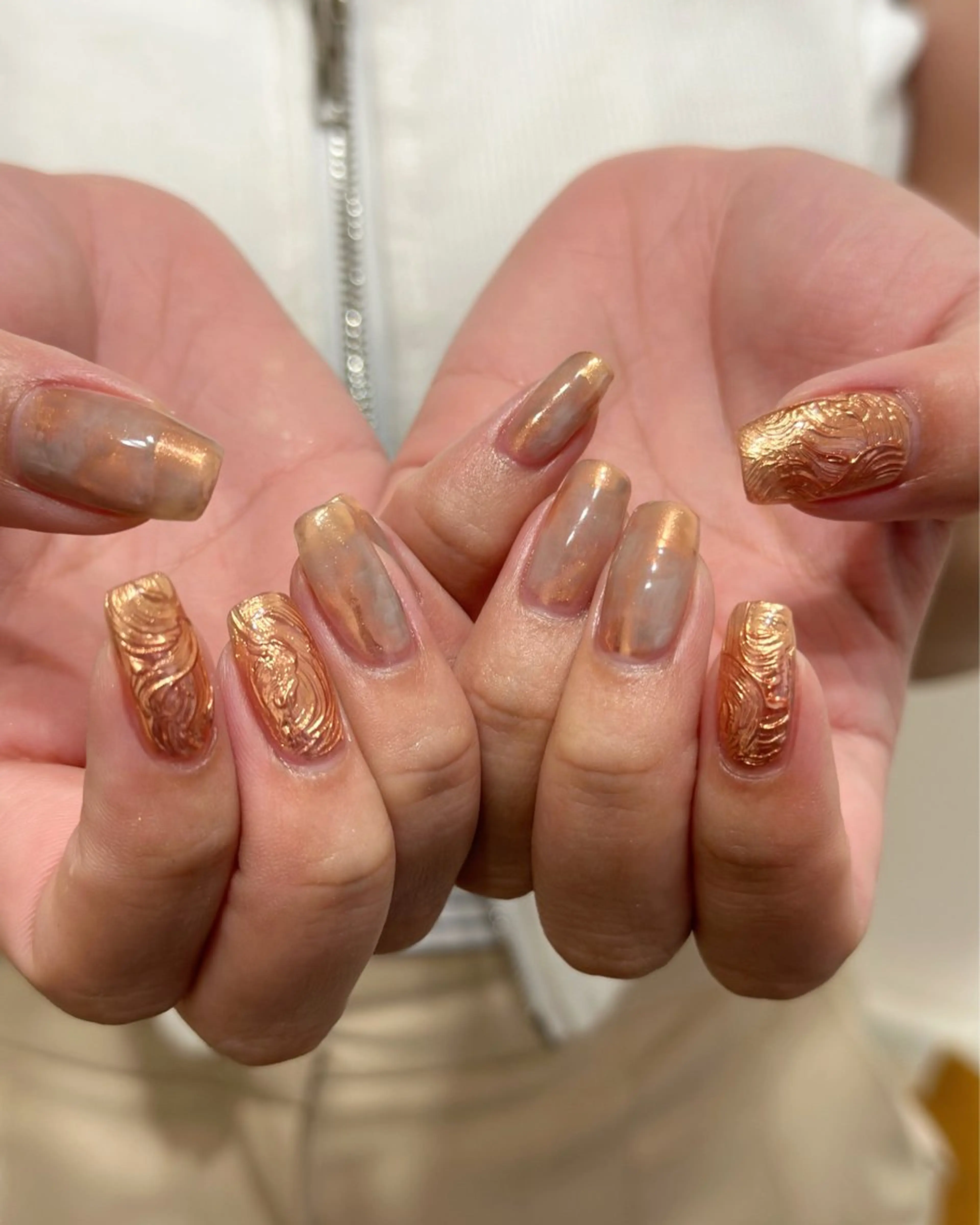 ネイル ハンドネイル フットネイル kiii.__ ✴︎*のネイルデザイン