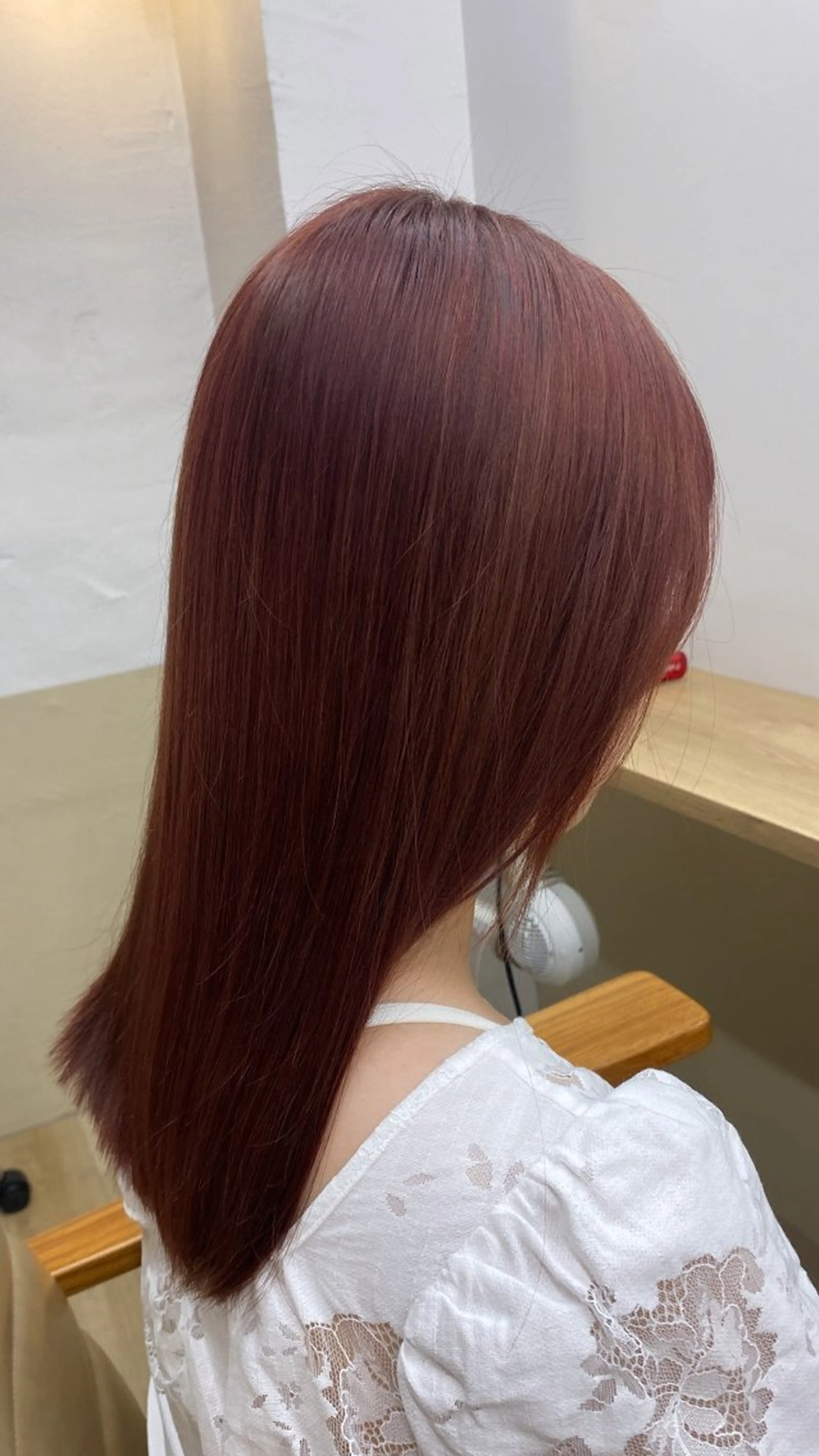 カラー ピンクカラー a. ririのヘアスタイル