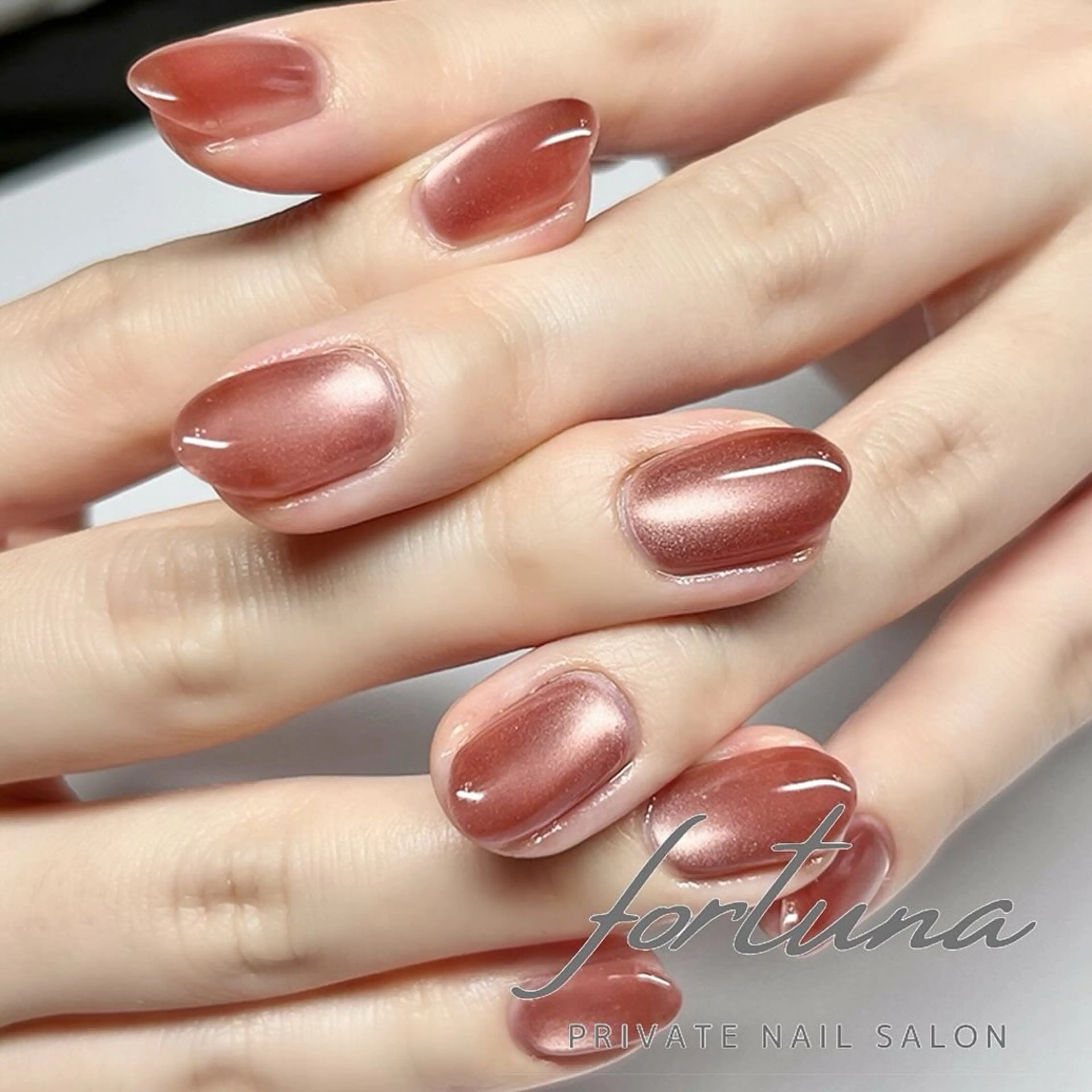 ネイル マグネットネイル ハンドネイル fortuna 武藤裕美のネイルデザイン