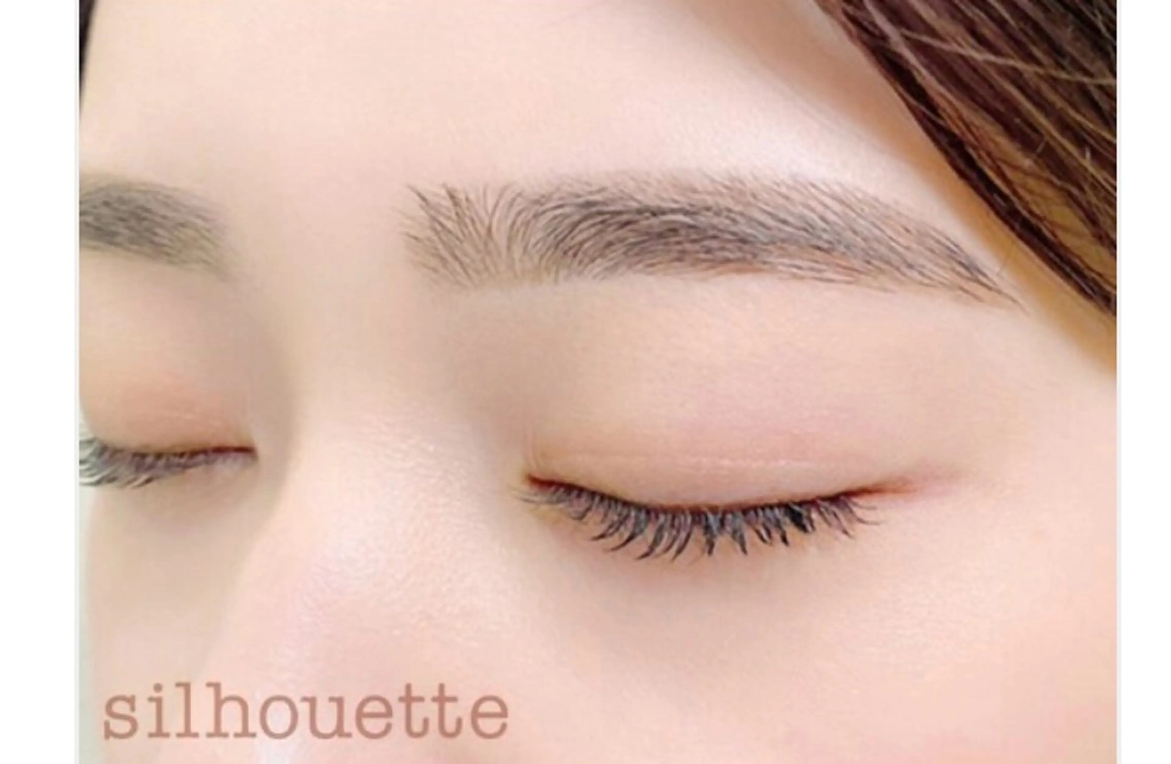 アイブロウ シルエット京都桂川 練習モデル募集のマツエク・マツパデザイン