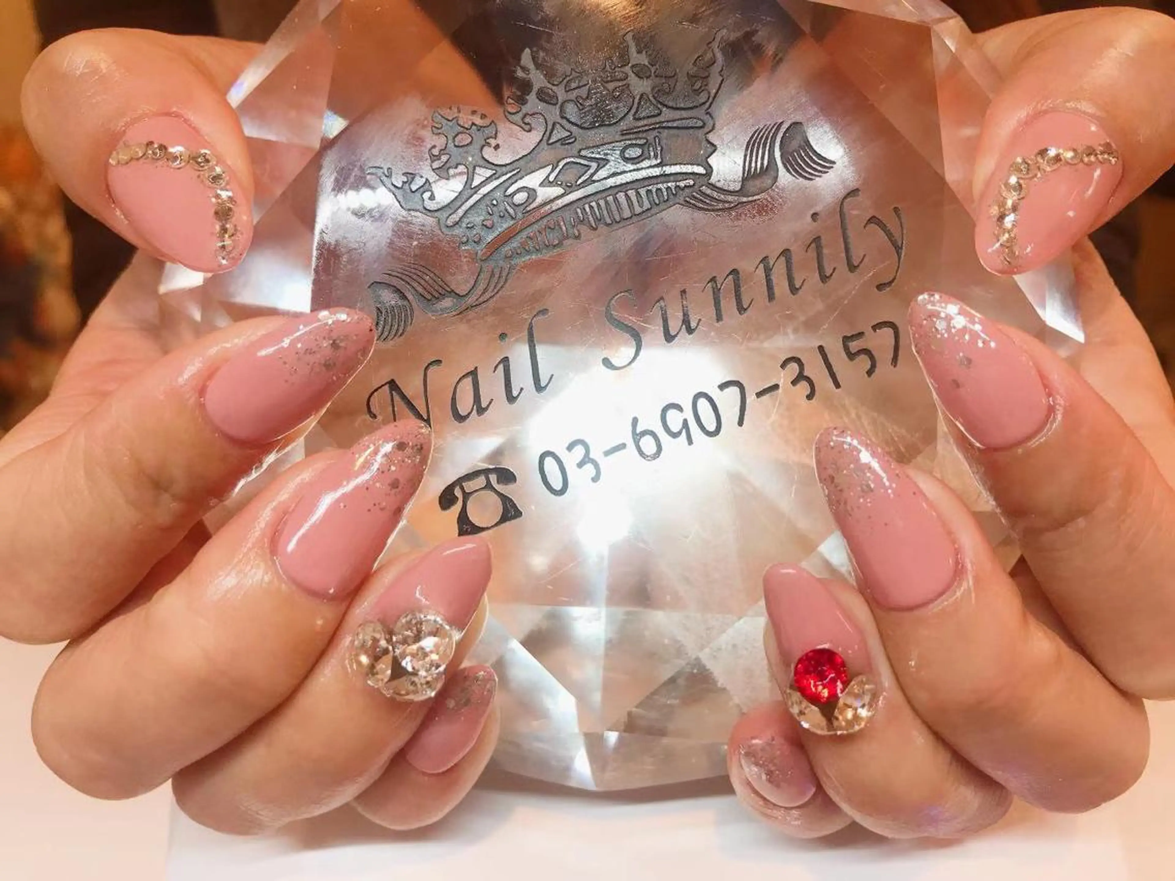 ネイル 長さだし専門店 M2　rikaのネイルデザイン