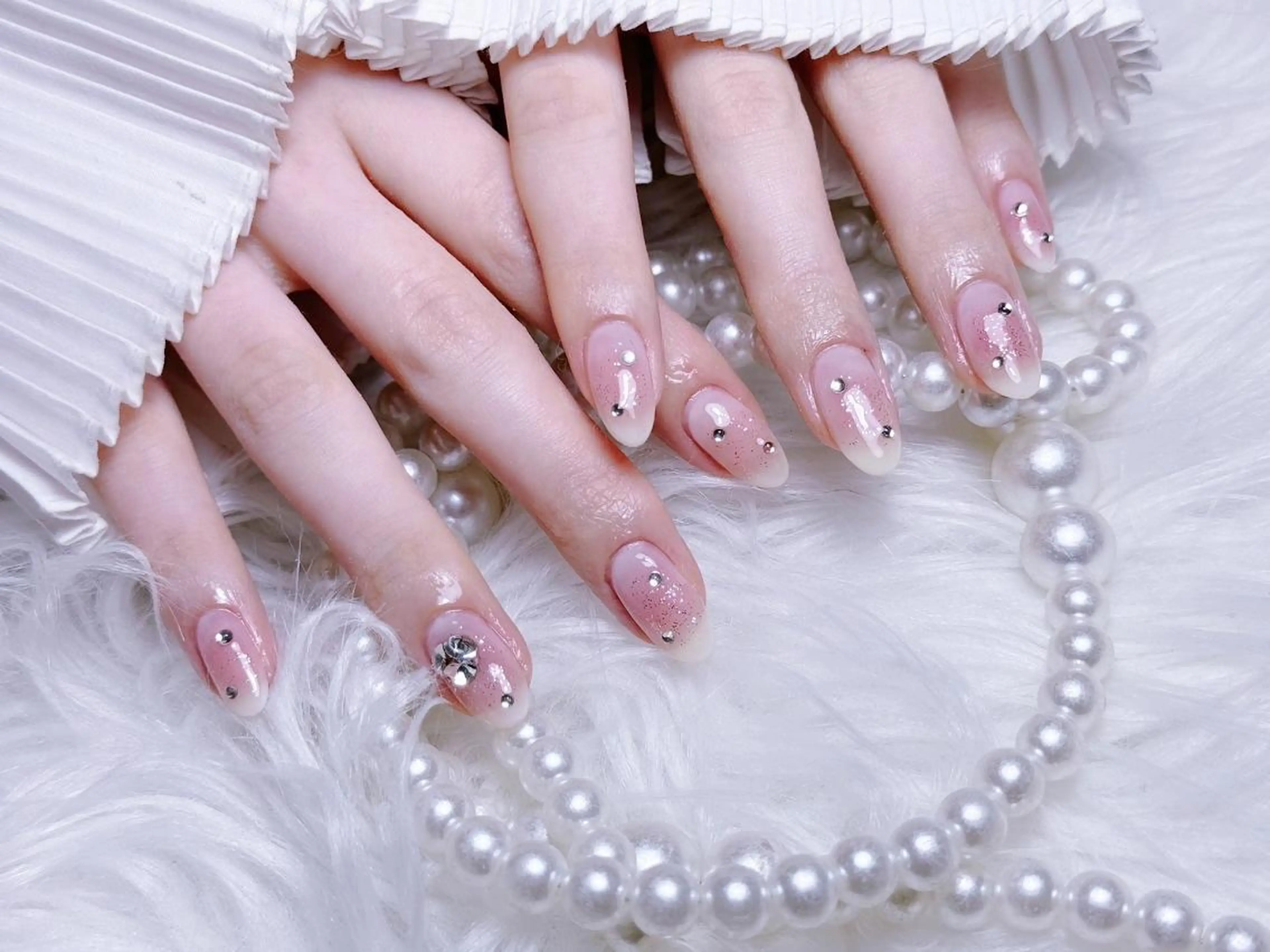 自爪🎀90分デザインやり放題コース(300円パーツまで時間内つけ放題)オフありの写真