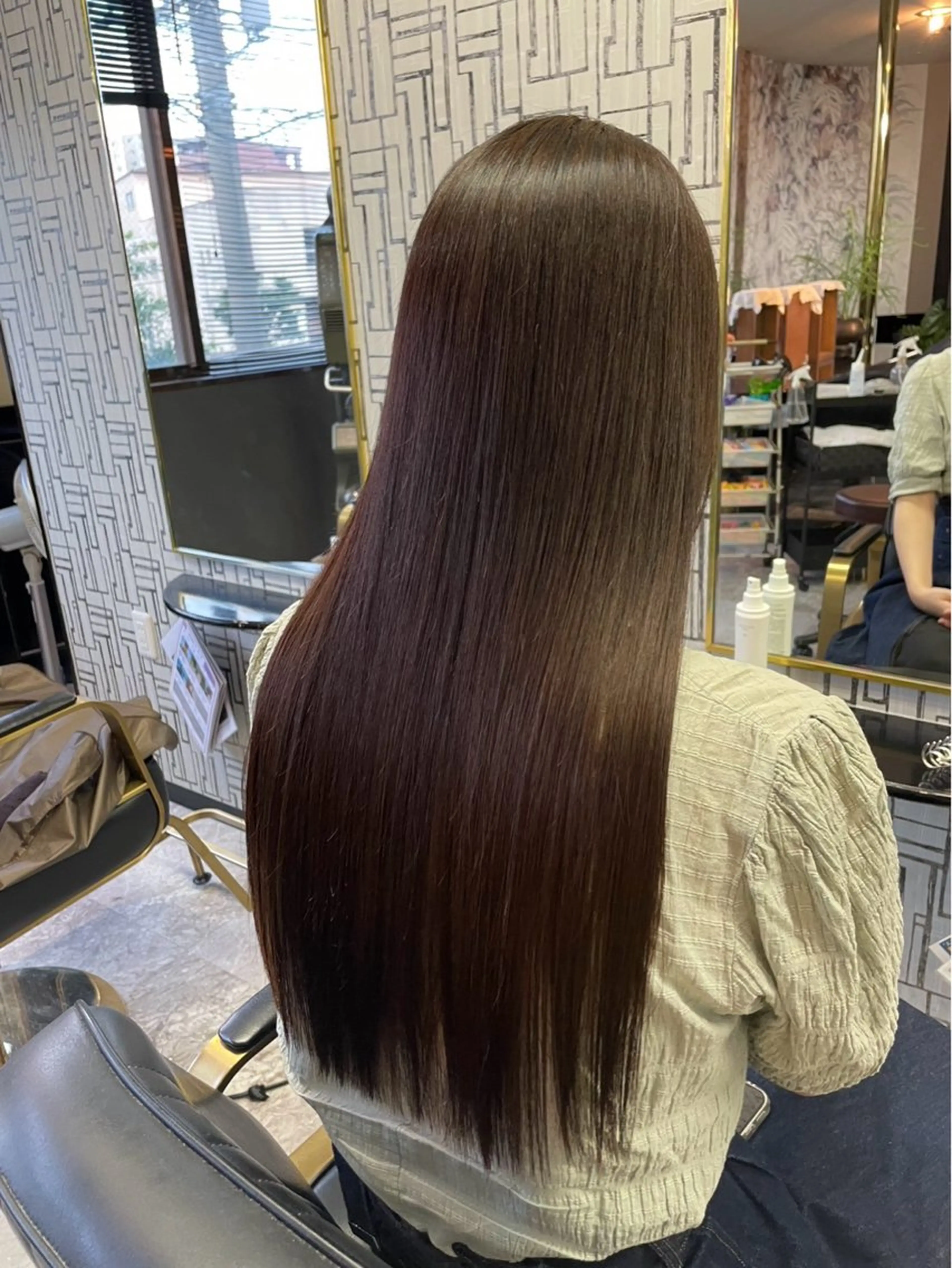 ロング トリートメント 北村 理奈のヘアスタイル