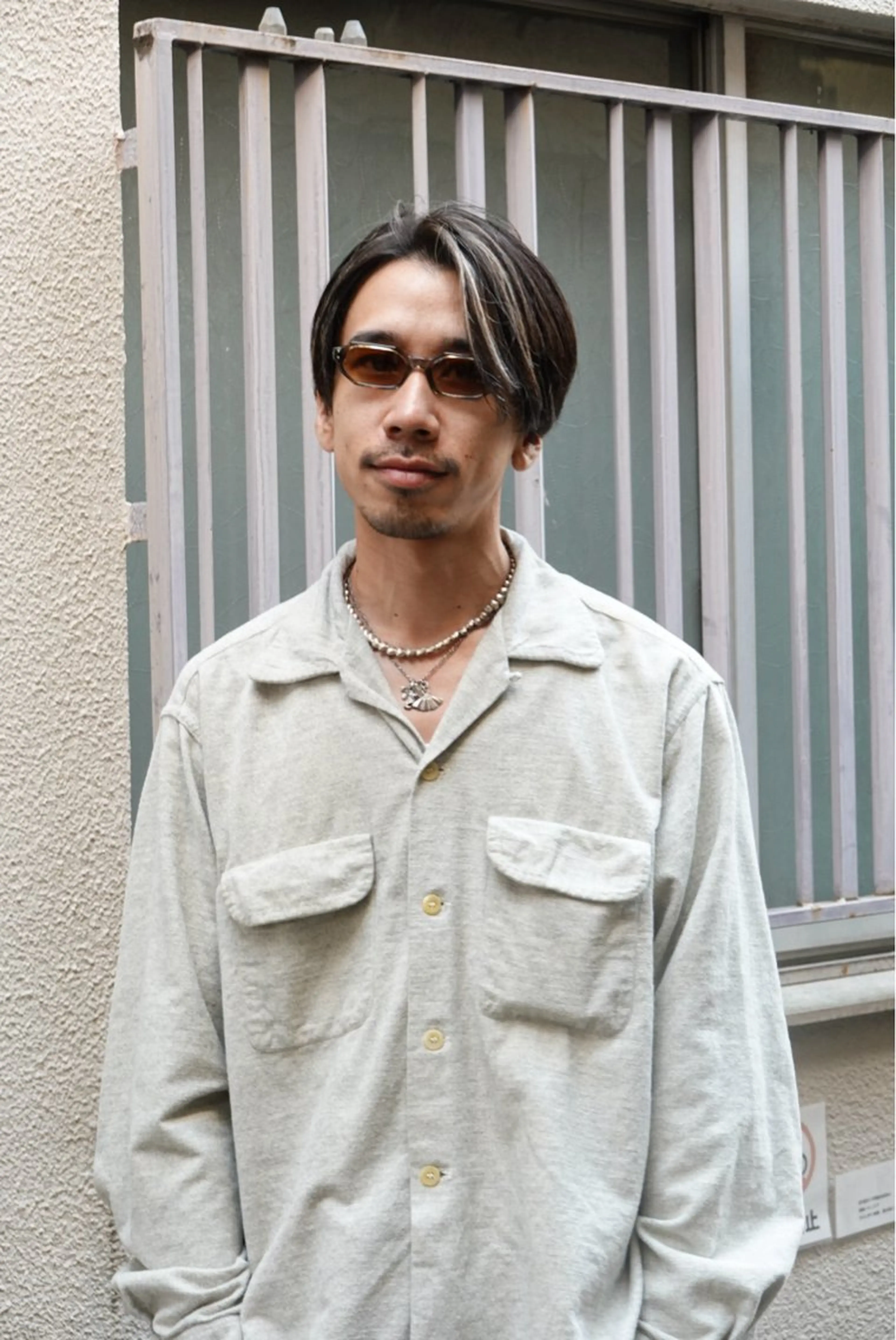 メンズカット＋ ハイライトの写真