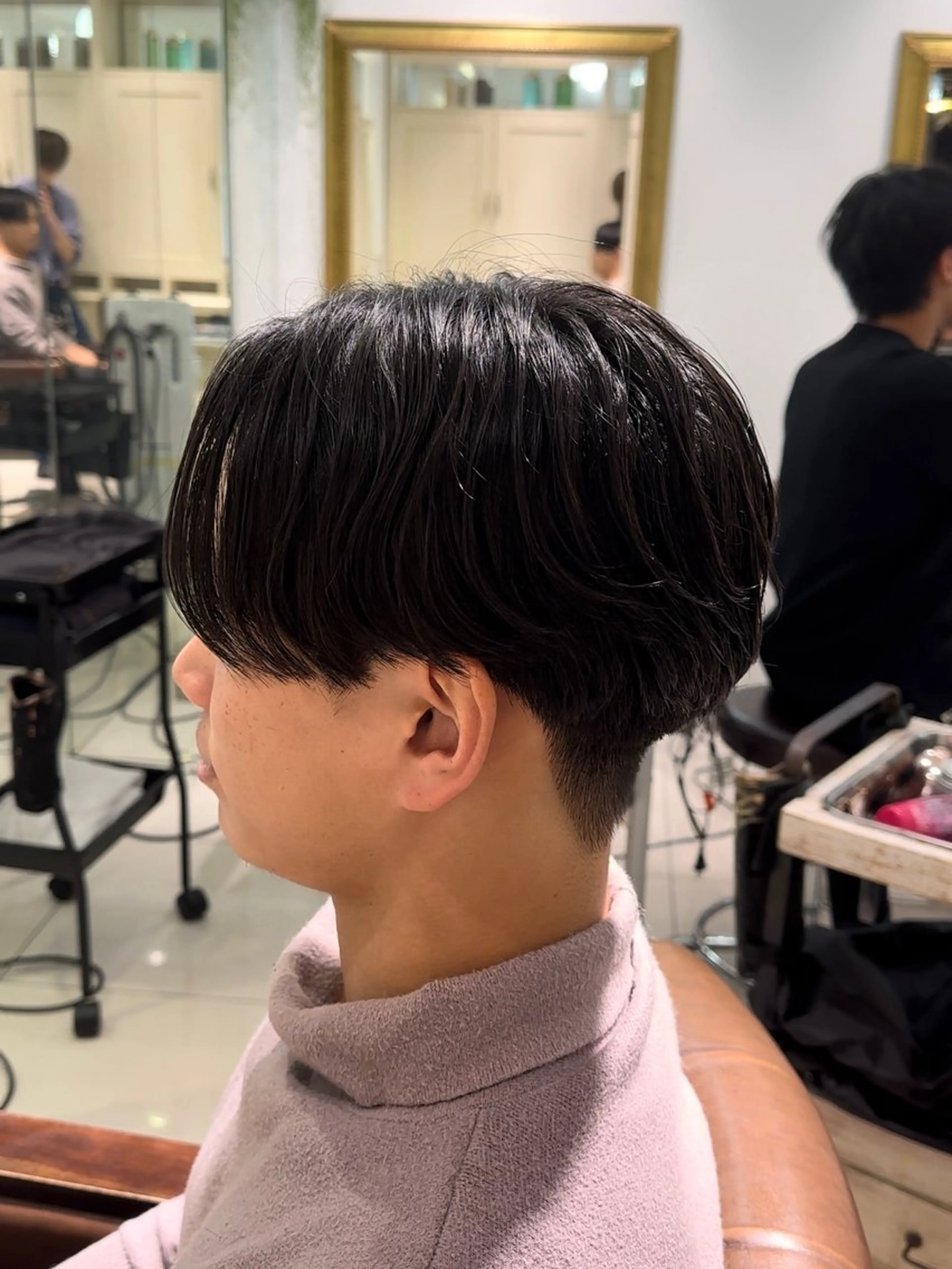 メンズ SALOWIN渋谷caldo店B1所属・岐津公太 メンズ縮毛矯正のプロのヘアスタイル