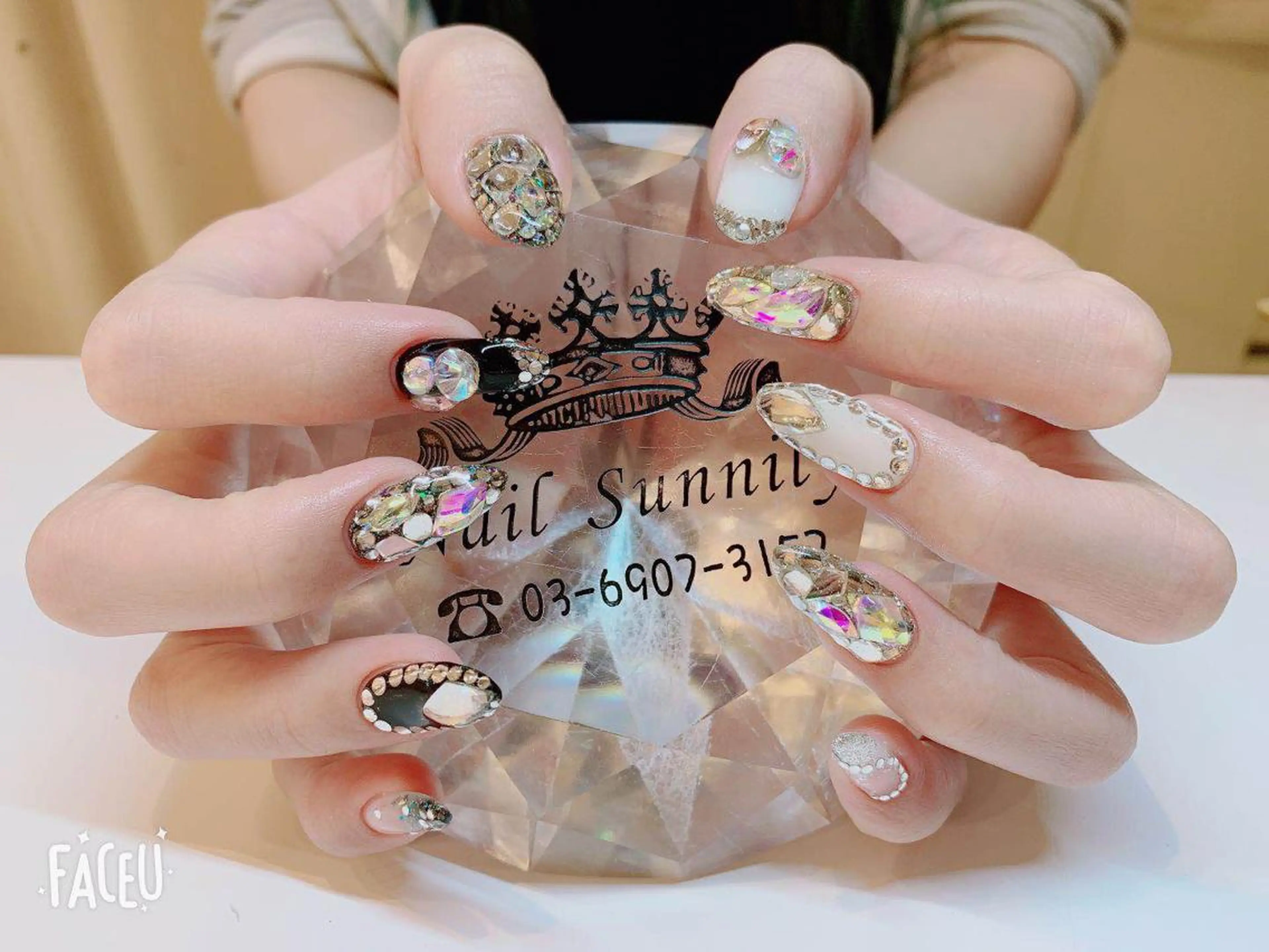 ネイル 長さだし専門店 M2　rikaのネイルデザイン