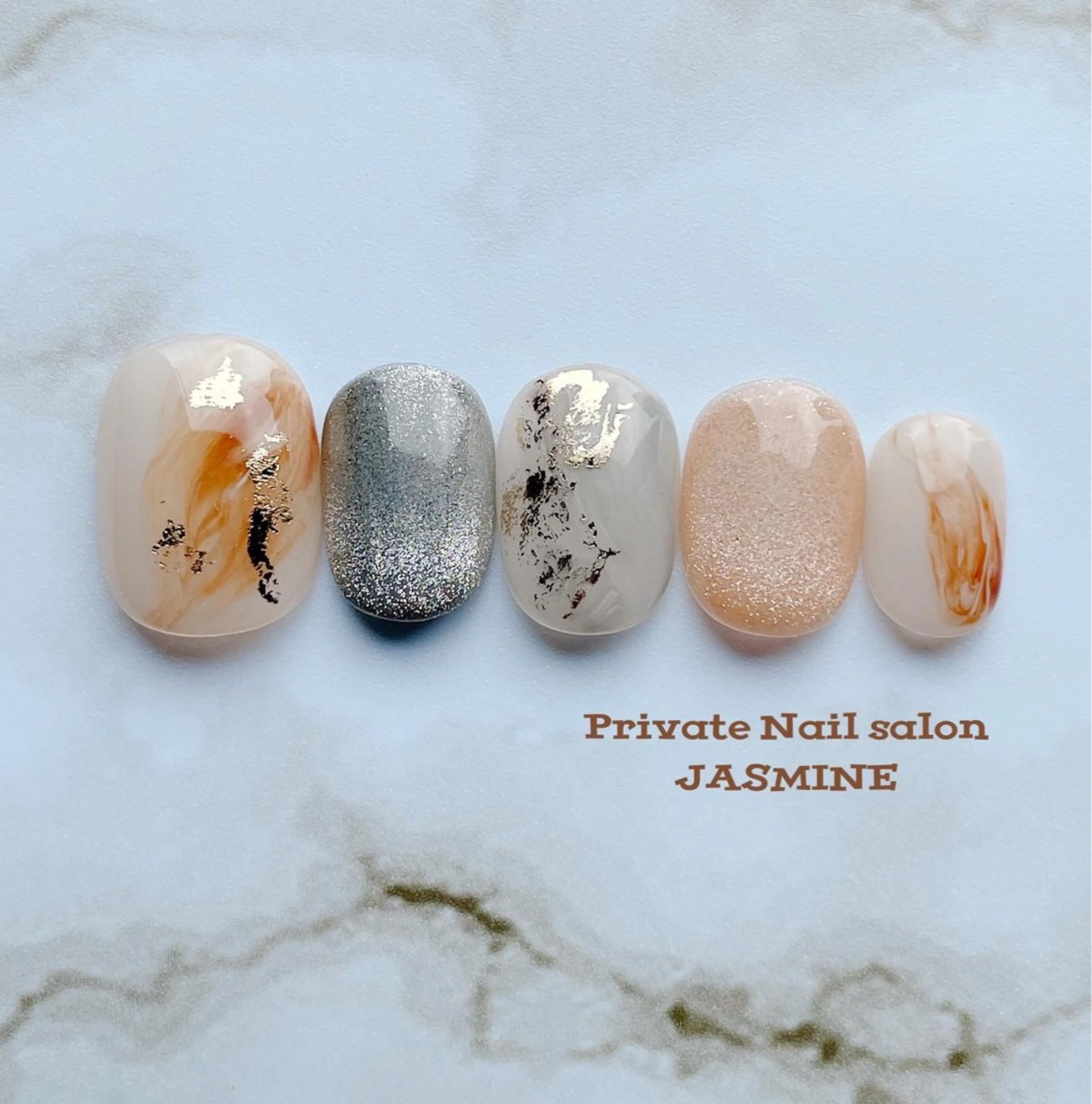 ネイル ニュアンスネイル Nail salon JASMINEのネイルデザイン