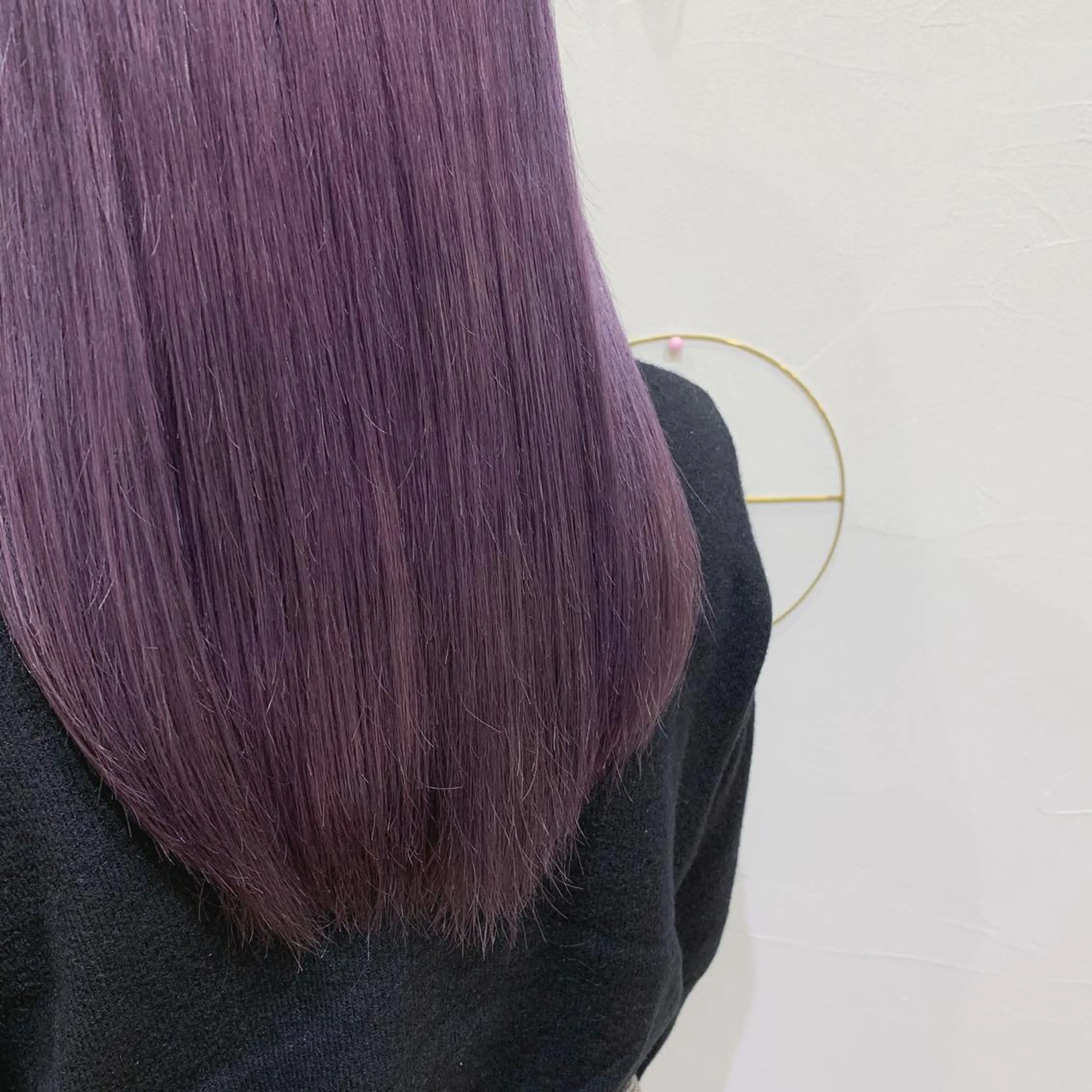 ミディアム カラー アディクシーカラー アクアカラー アッシュ バレイヤージュ ベージュカラー Lome'所属・✨ブリーチマスター✨ オクヤマヨウスケのヘアスタイル