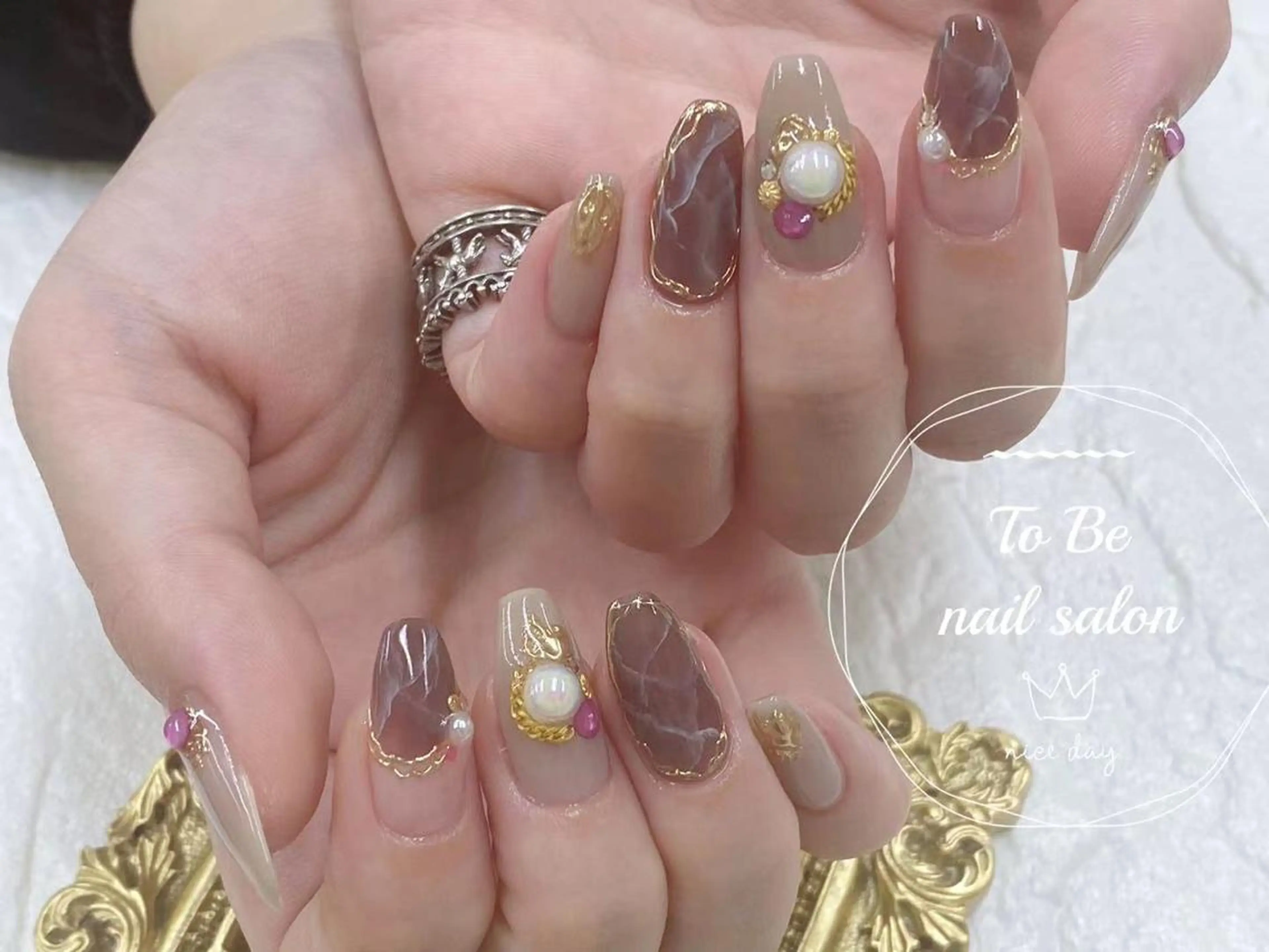 ネイル ハンドネイル ハンドケア Nail Salon To Beのネイルデザイン