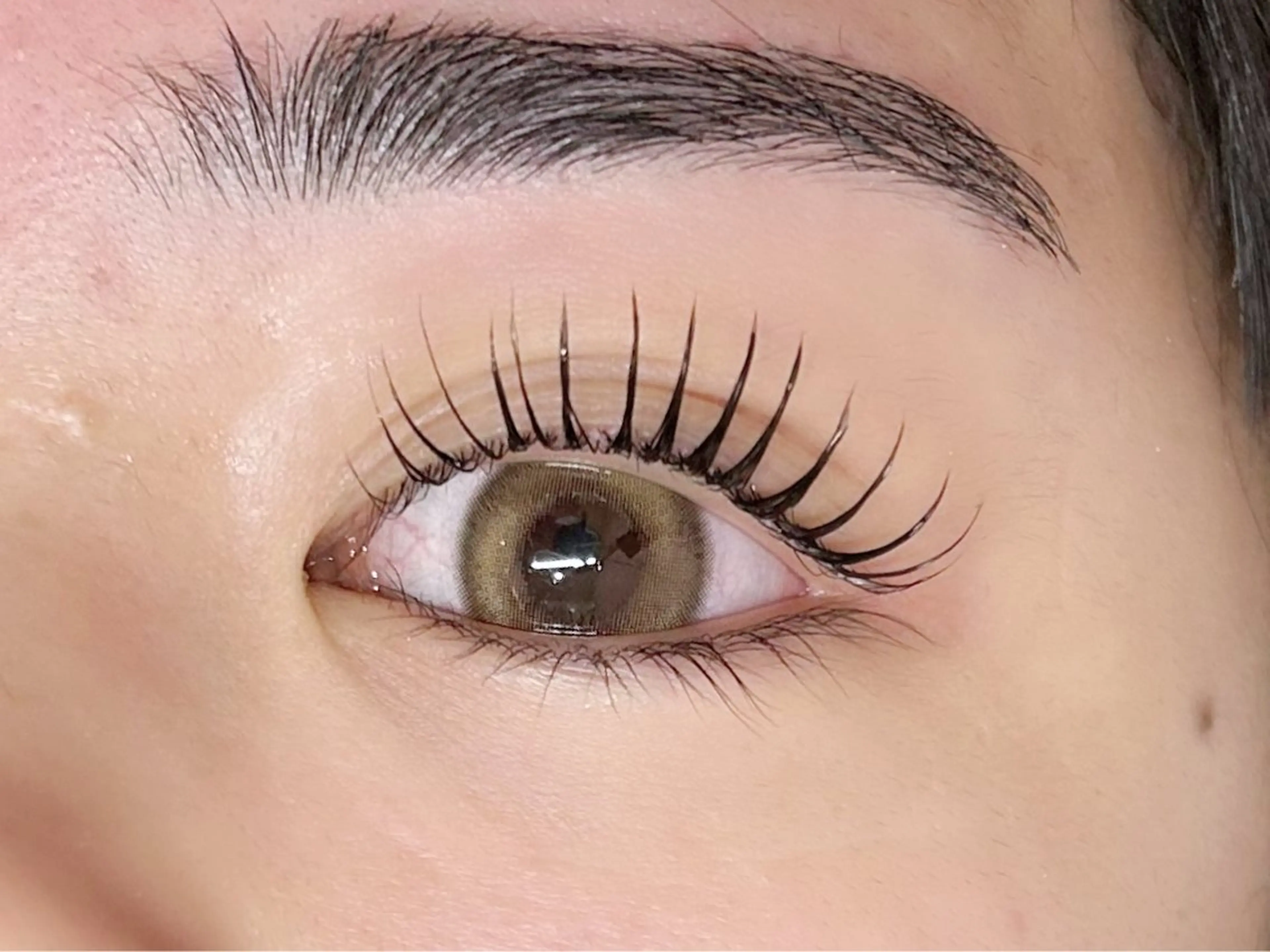 マツエク・マツパ 一重×まつ毛パーマ 吉田 樹音のマツエク・マツパデザイン