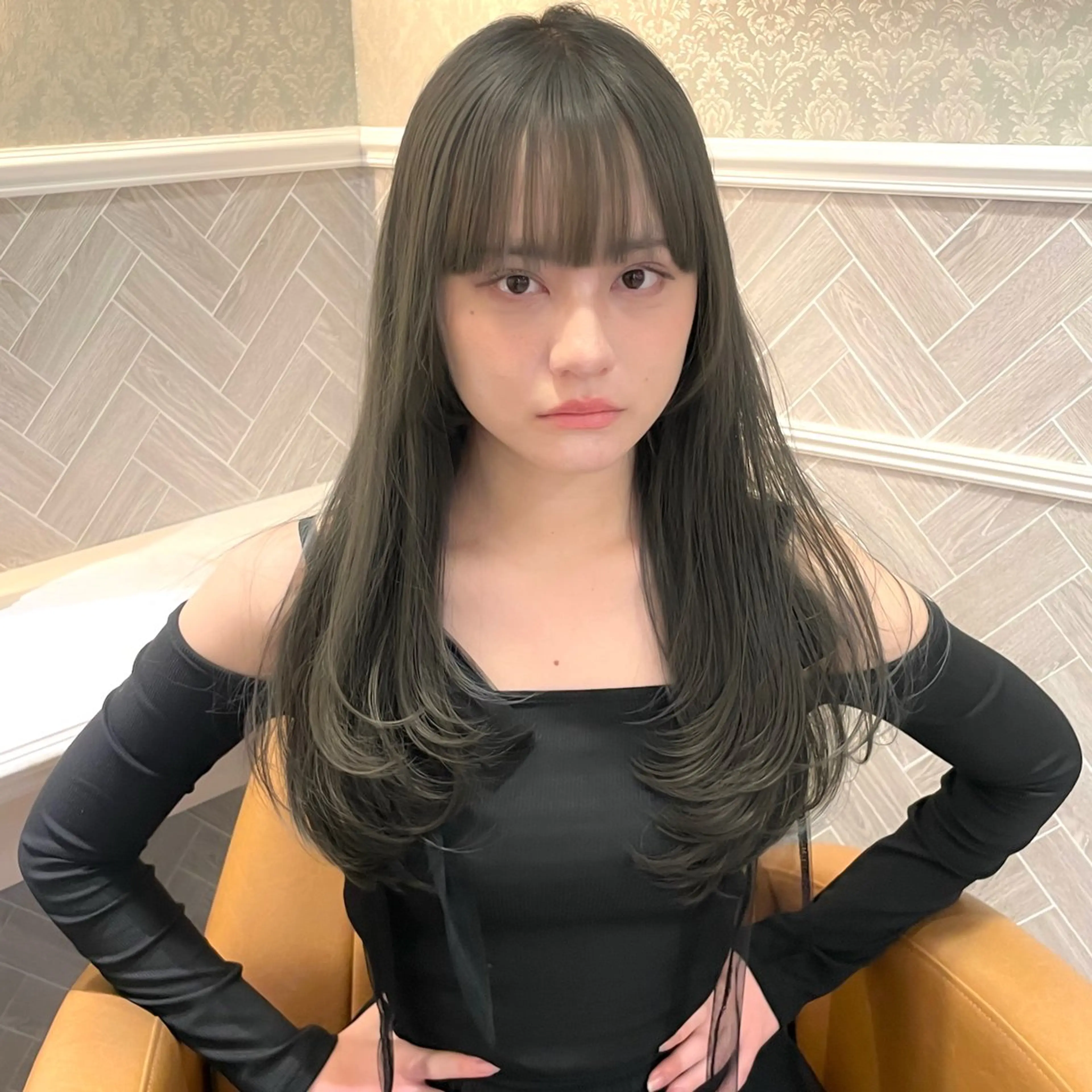 韓国風似合わせカット💝+1stepトリートメントの写真