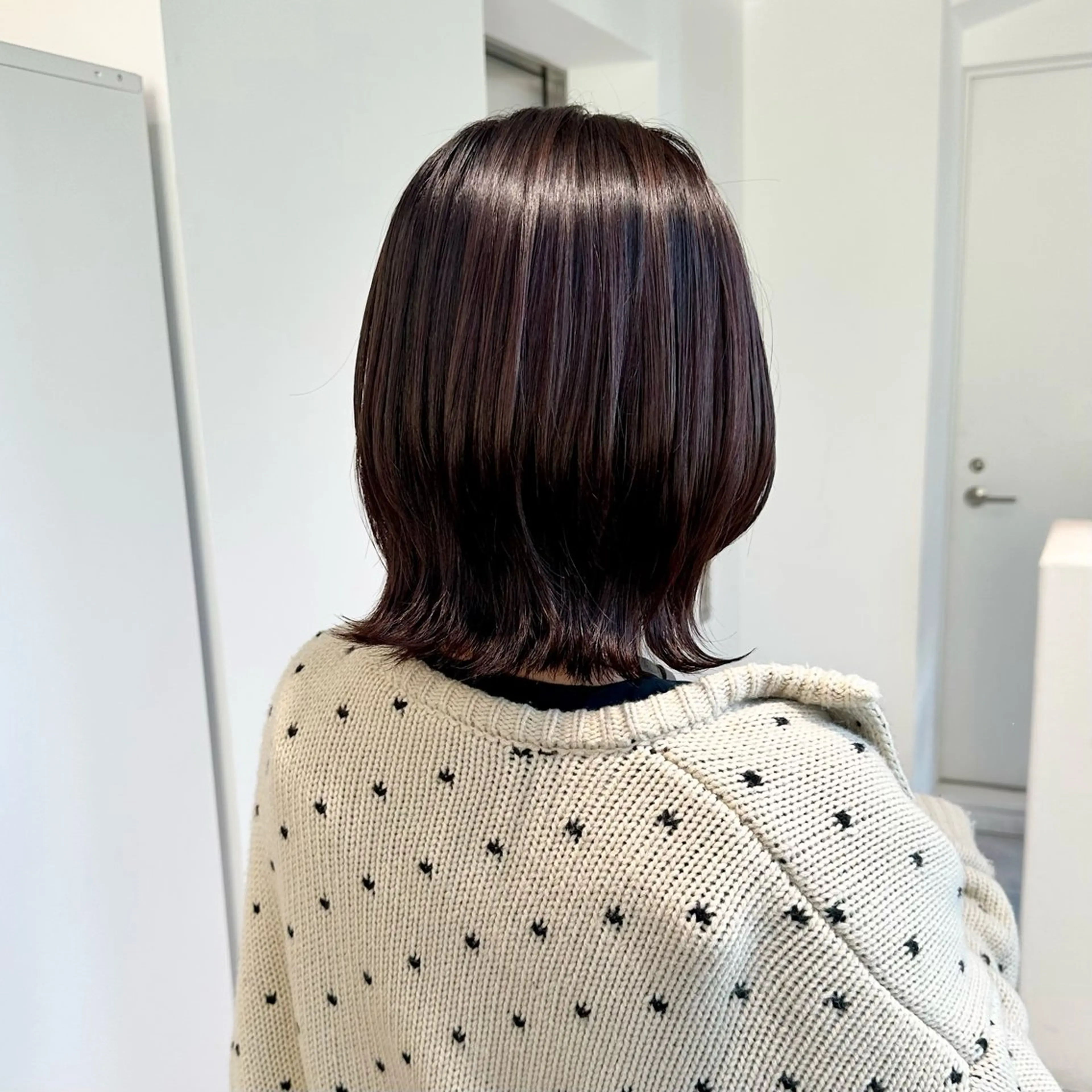 ミディアム カラー カット ヘアカラー トリートメント ブリーチなし/レイヤ ー特化🌈Tommyのヘアスタイル