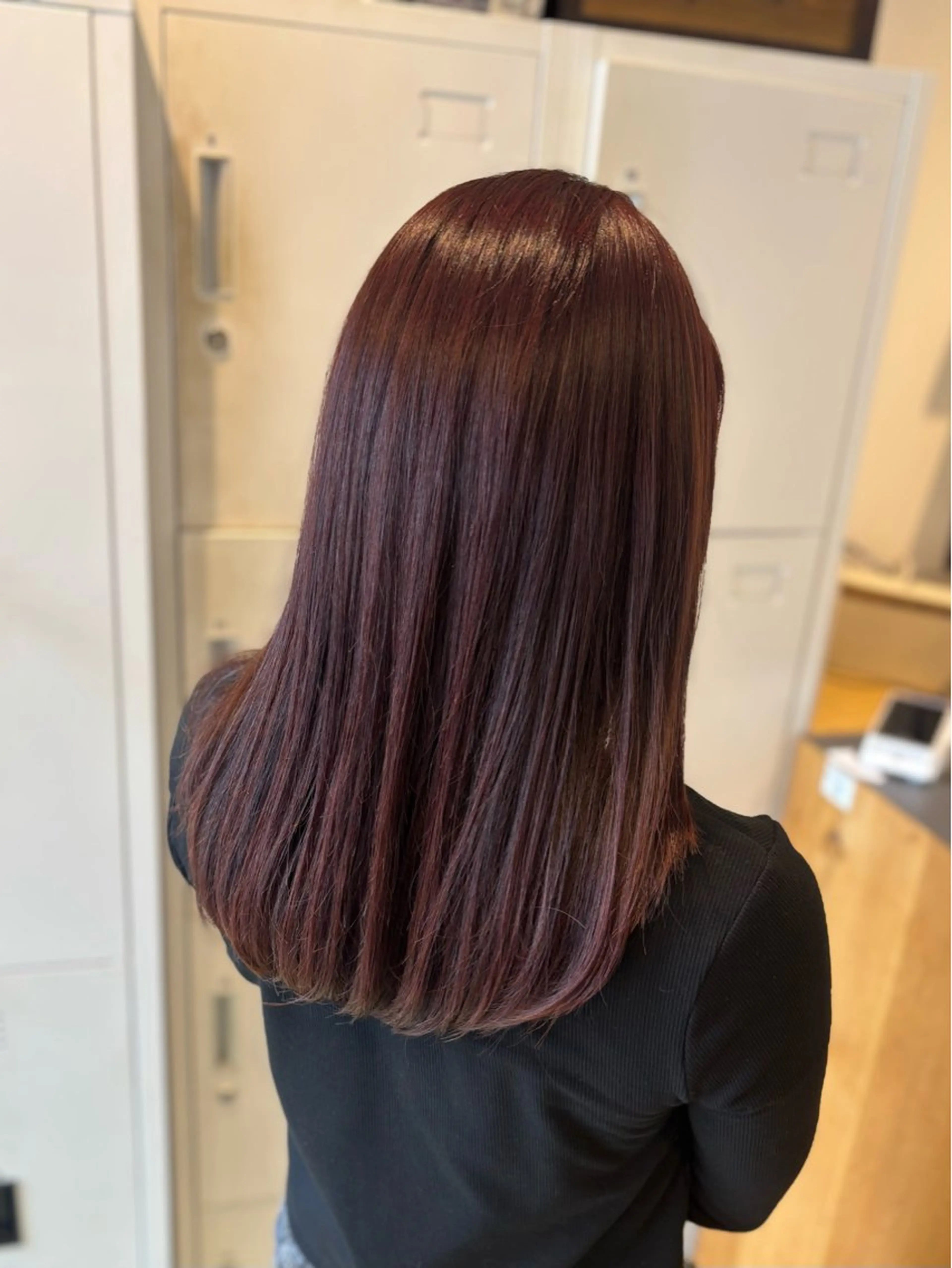 ロング カット ヘアカラー トリートメント 井上 樹のヘアスタイル