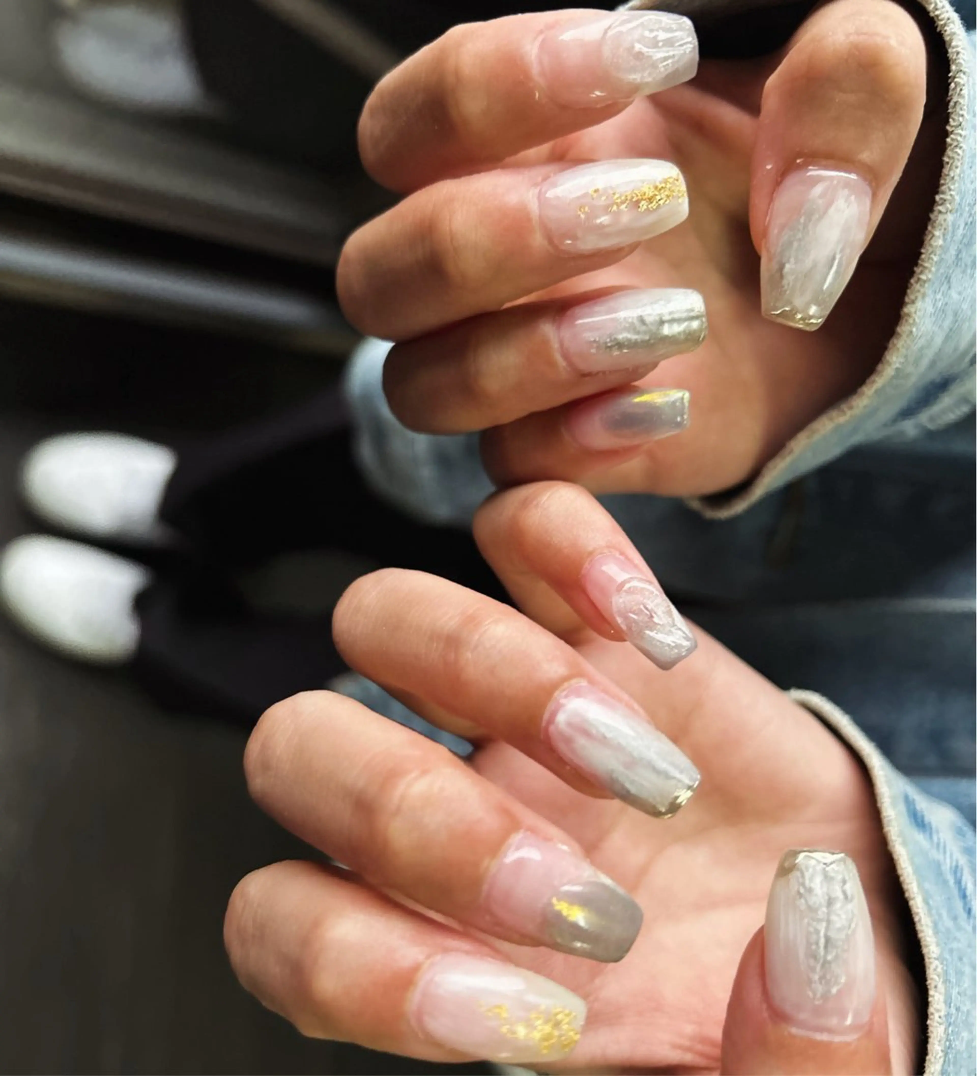 ネイル ハンドネイル フットネイル ✴︎ Delightのネイルデザイン