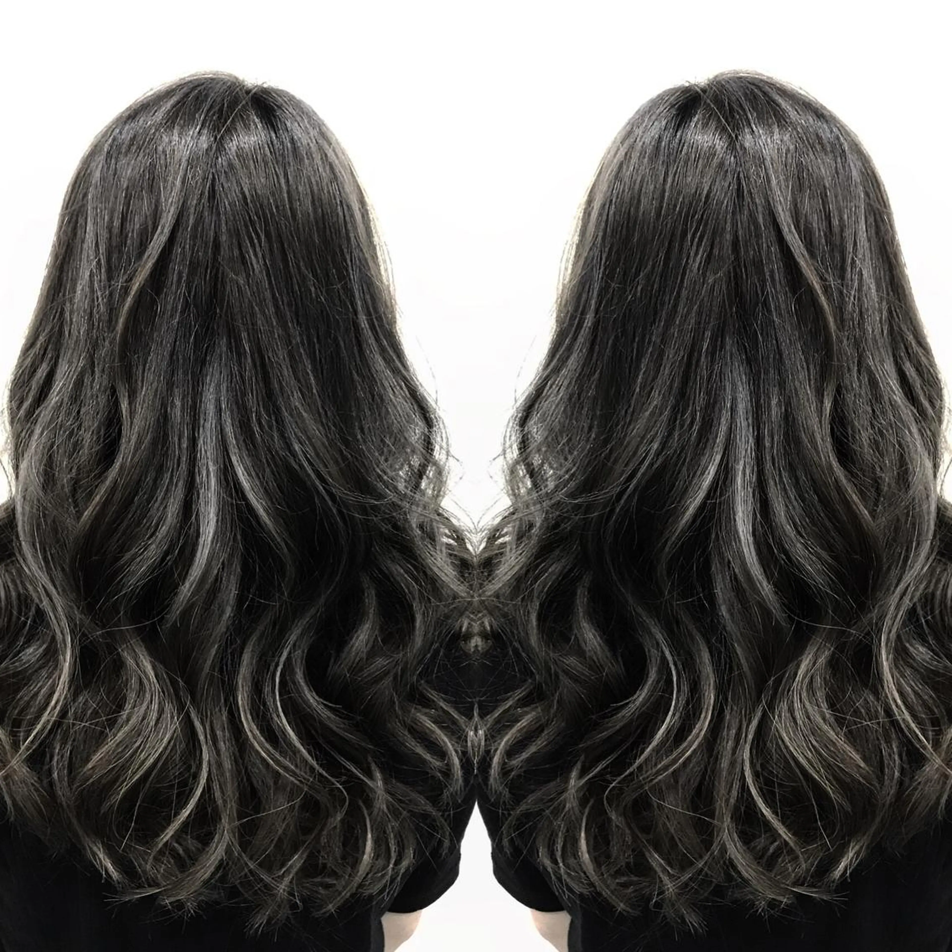 ロング カラー ハイライトカラー ハイライト Regalo hair atelier　レガロ　ヘア　アトリエ所属・美髪矯正/髪質改善 レガロ堺市伏尾/松田のヘアスタイル