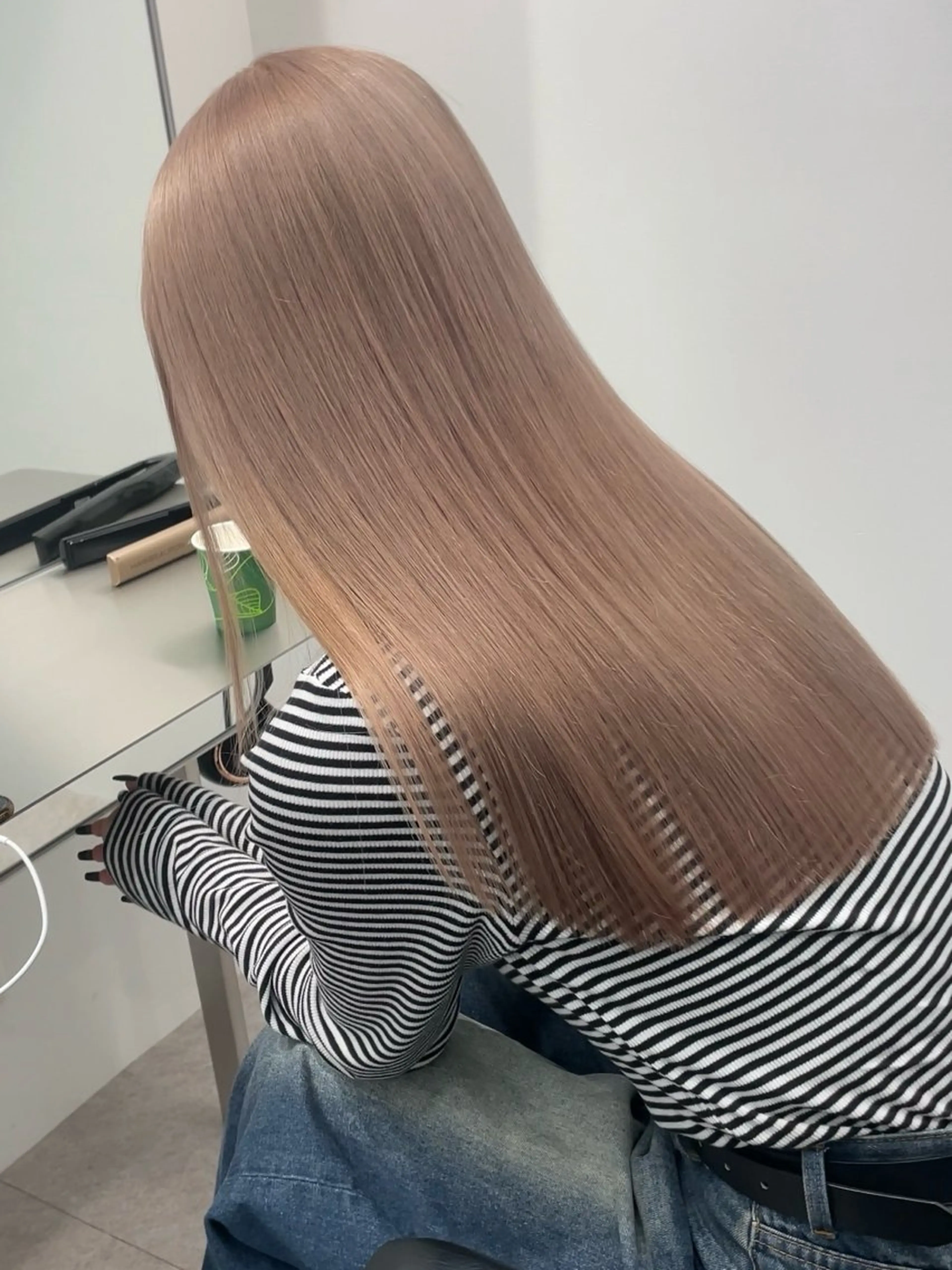 ワンブリーチ＋艶カラー✨️の写真