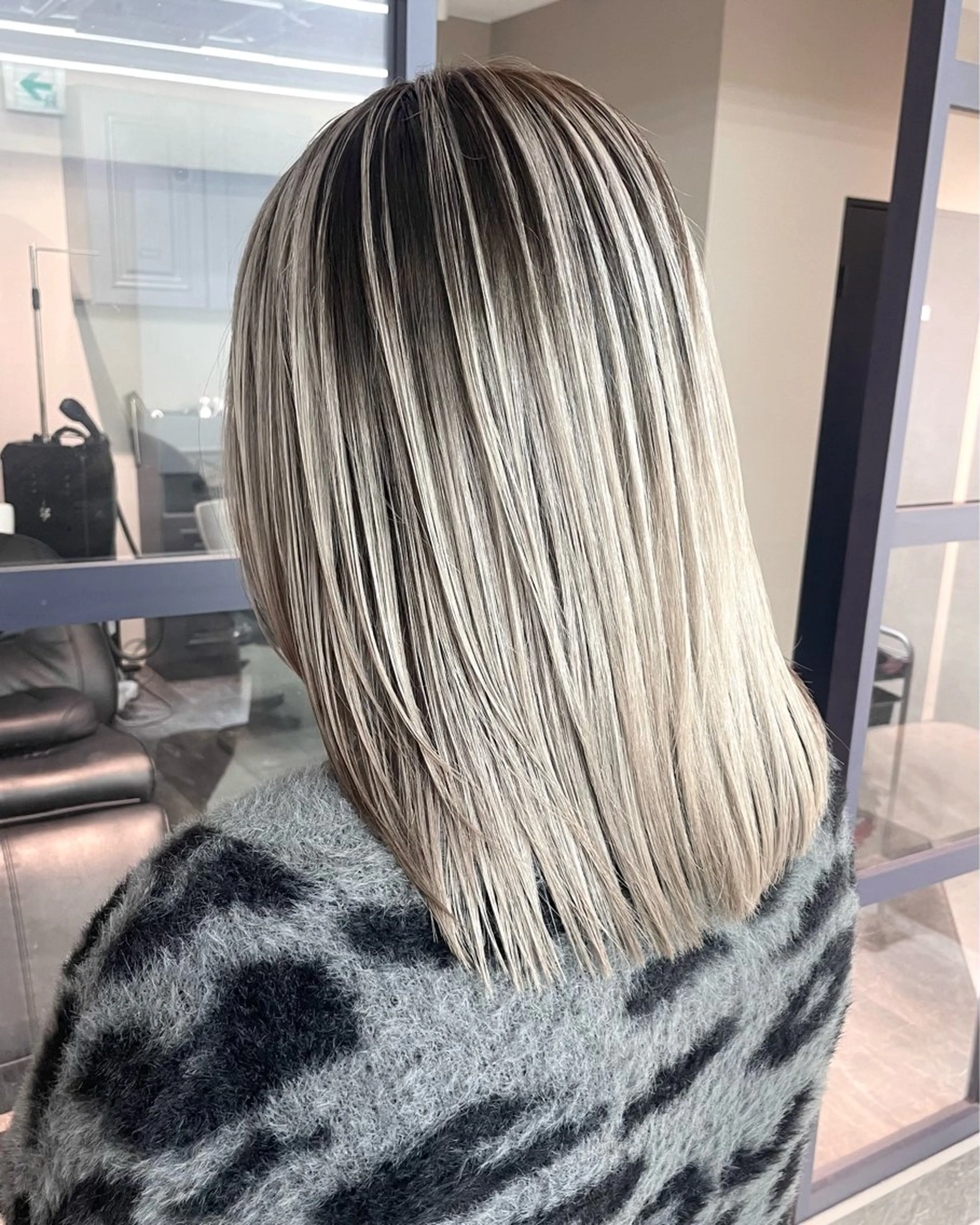 ロング カラー カット ヘアカラー トリートメント 奥山義進/大宮 /ダブルカラーのヘアスタイル