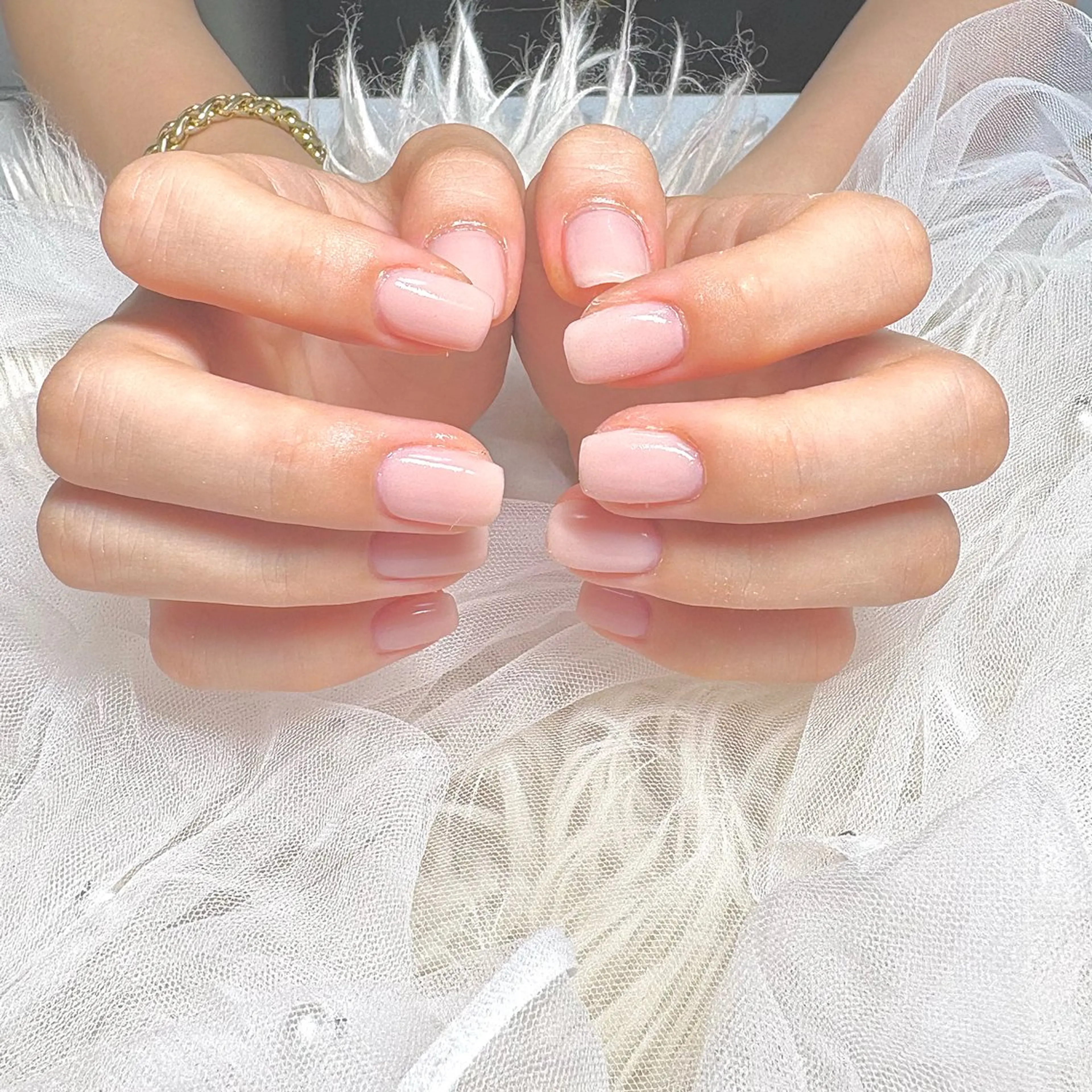 ネイル オフィスネイル ワンカラーネイル シンプルネイル cerisier 坂本のネイルデザイン