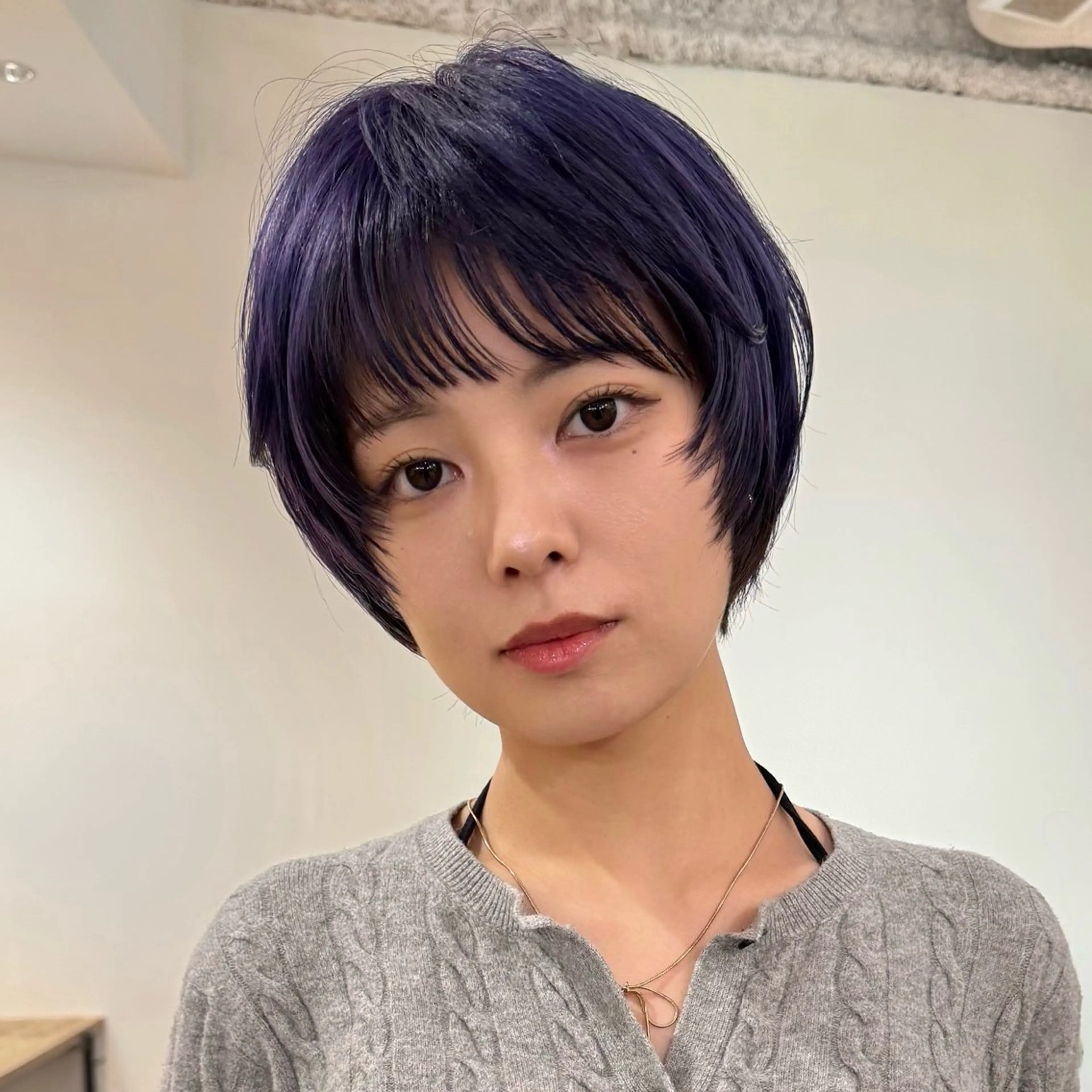 ショート カラー ヘアカラー ふみさん/ブリーチ/ ボブ/ウルフのヘアスタイル