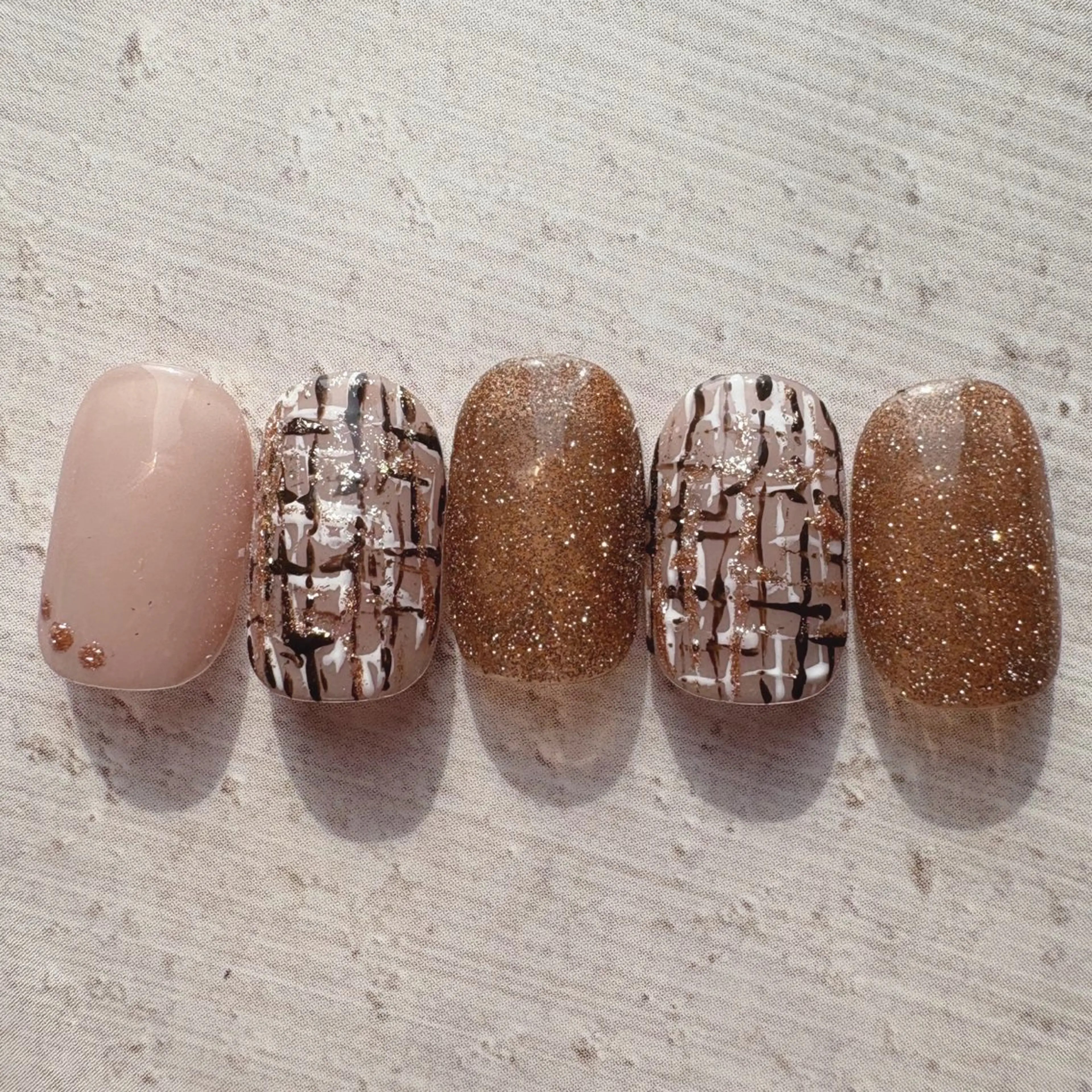 オフなしツイードデザインの写真