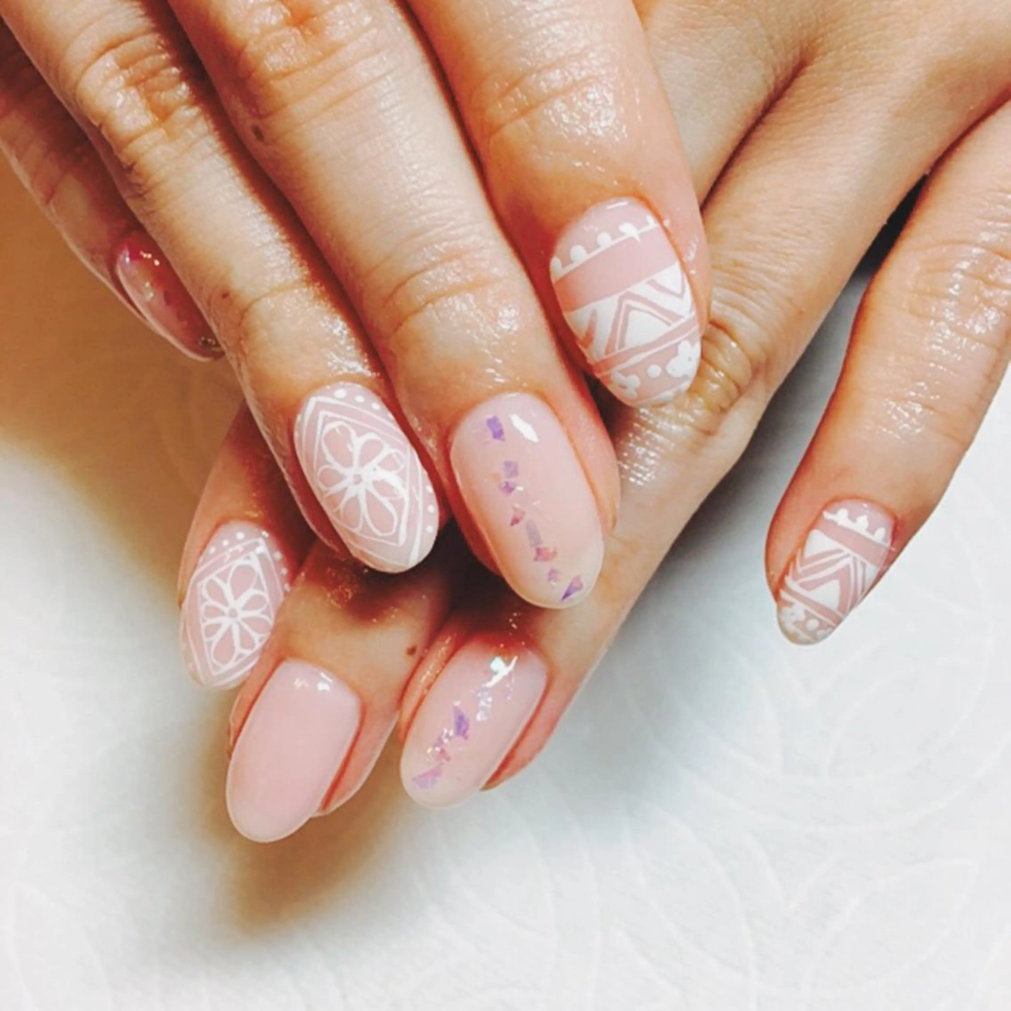 ネイル アートネイル ワンカラーネイル THECOLORS所属・近貞 莉奈のネイルデザイン