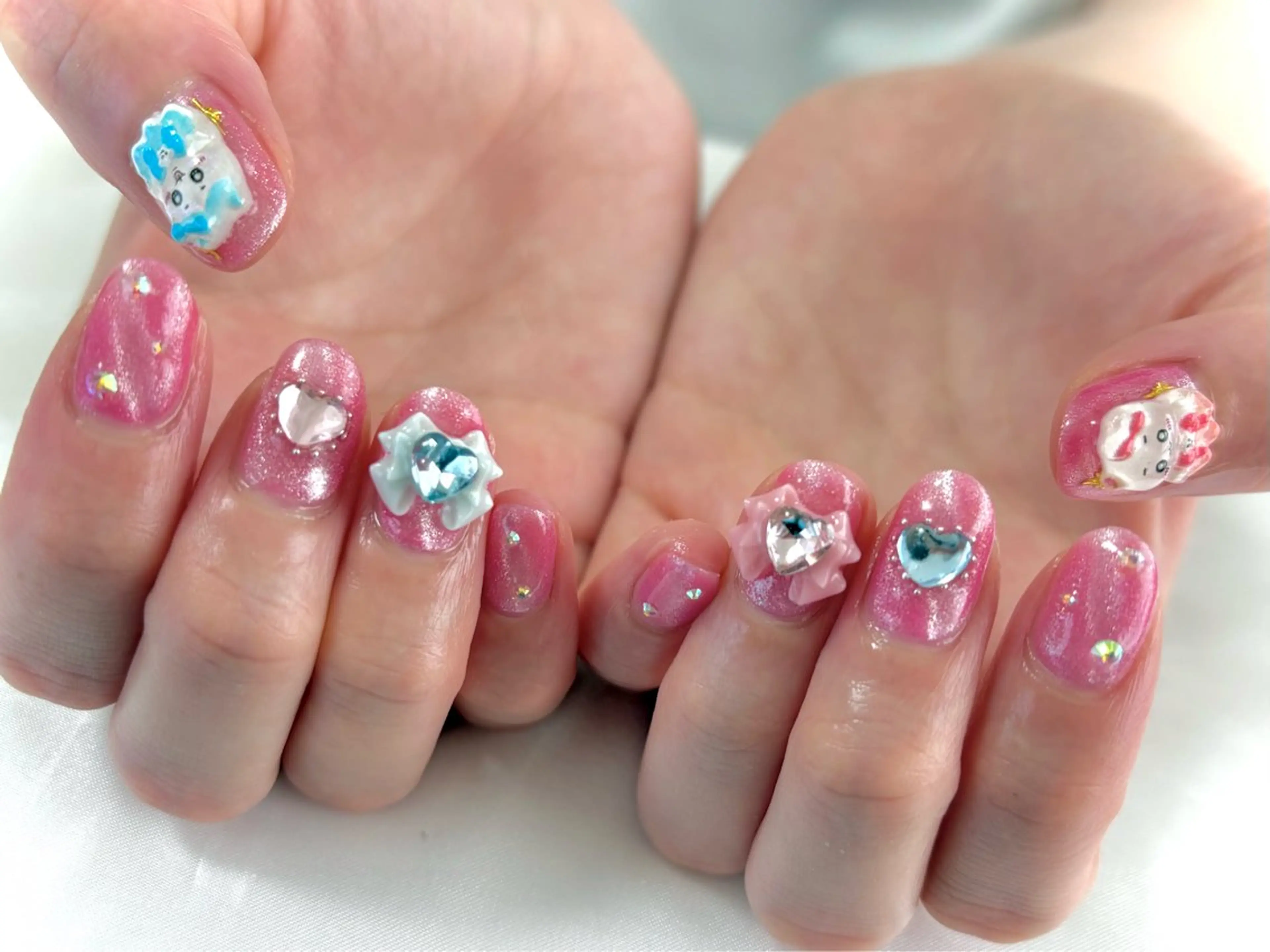 ネイル 持ち込み ハンドネイル Nail salon Cielel⟡Ayaのネイルデザイン