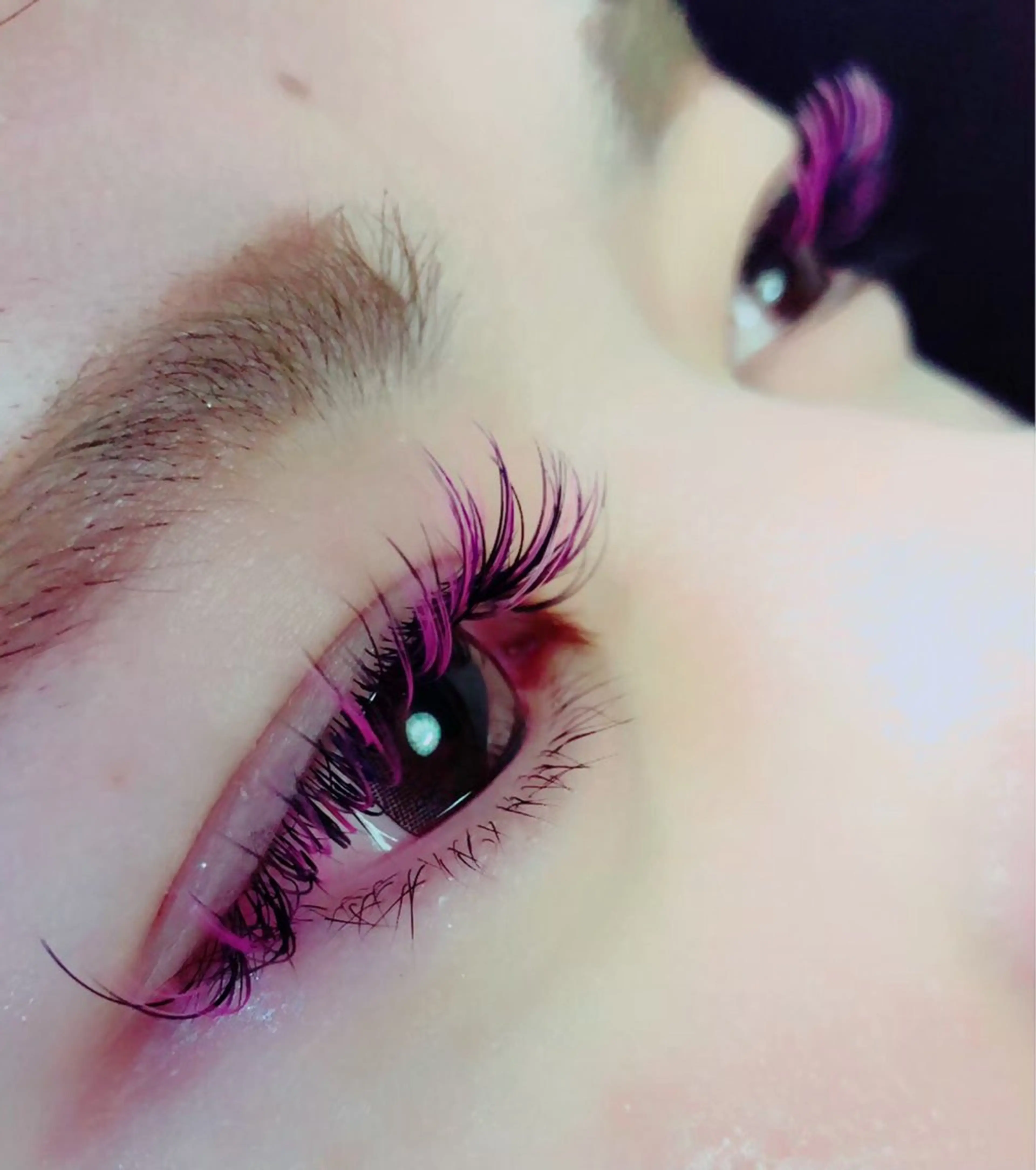 マツエク・マツパ カラーマツエク まつげエクステLiLi所属・まつげエクステ LiLiのマツエク・マツパデザイン