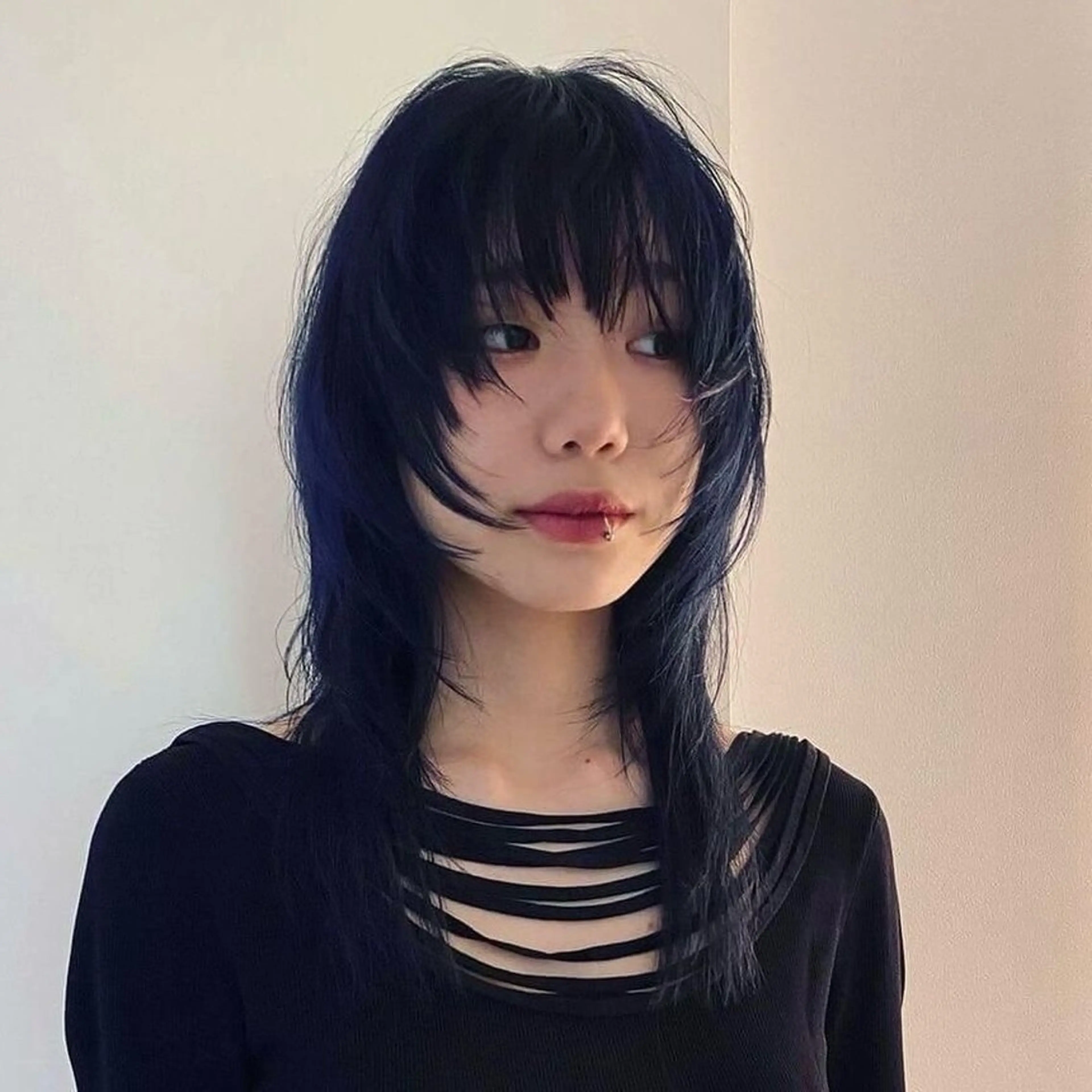 カラー ブリーチ ブルーカラー ヘアカラー FILMS /香楓のヘアスタイル