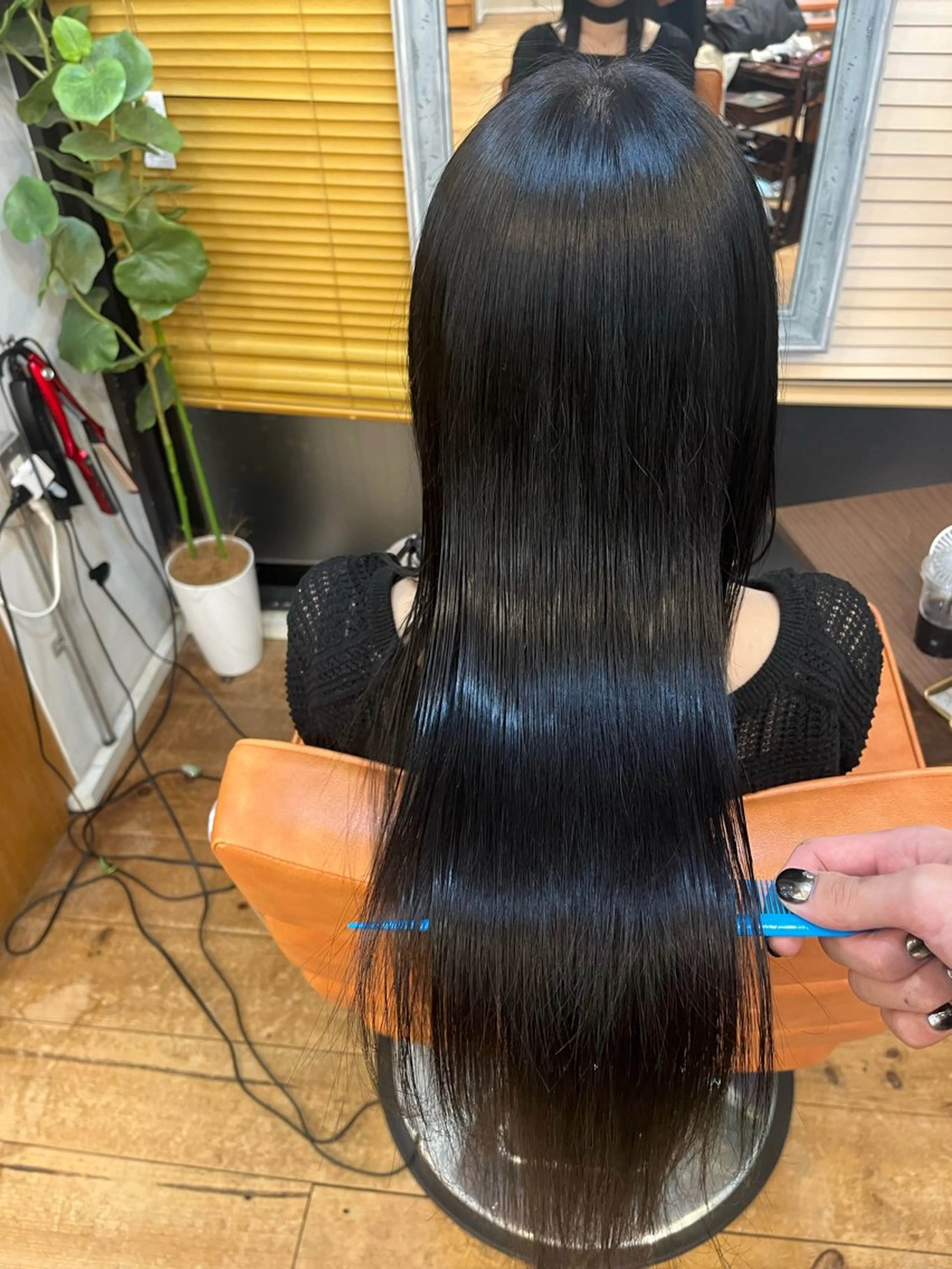 ロング ⚪️髪質改善 縮毛 店長 コウ⚪️のヘアスタイル