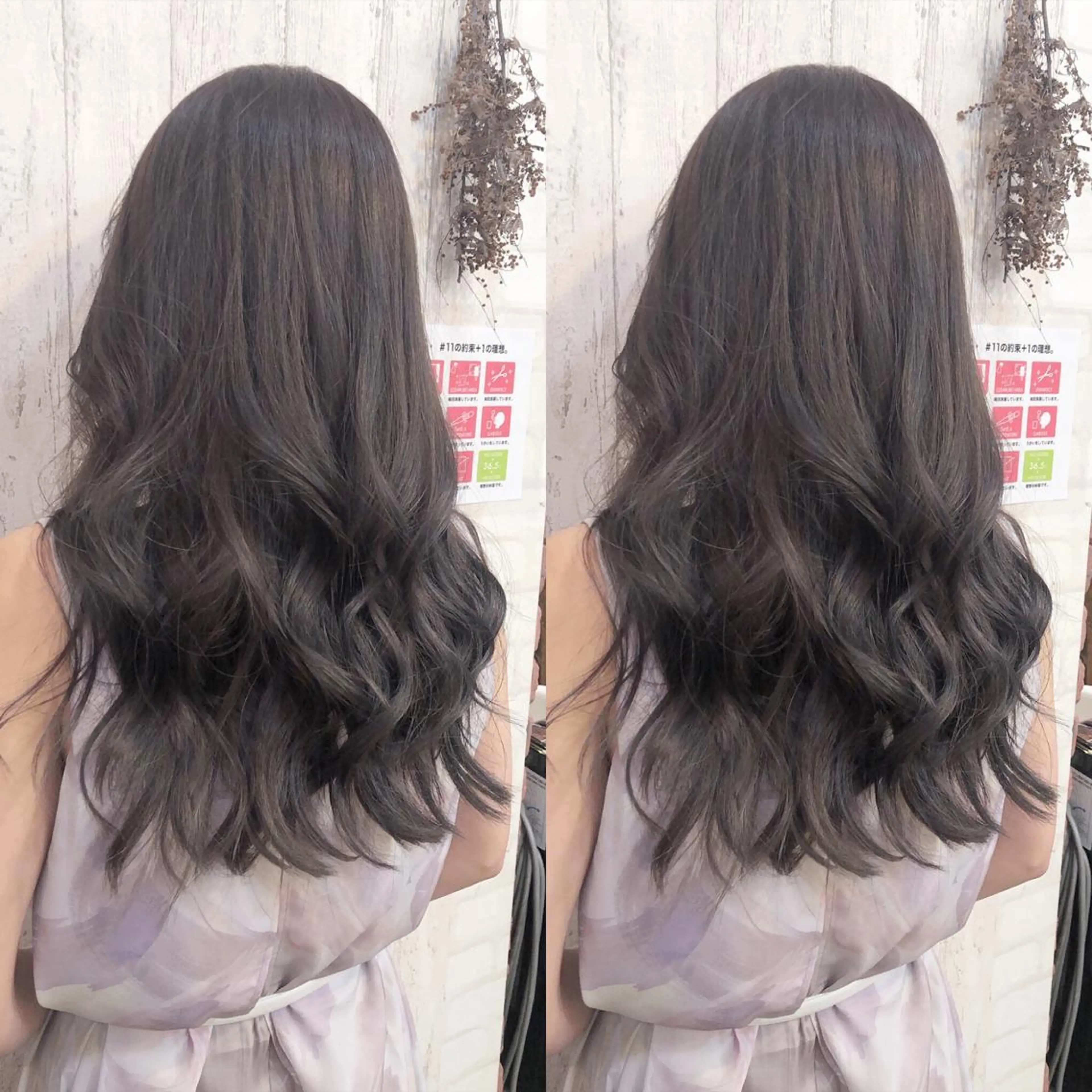 ロング カラー rollen所属・美魔女 美容師NAOのヘアスタイル