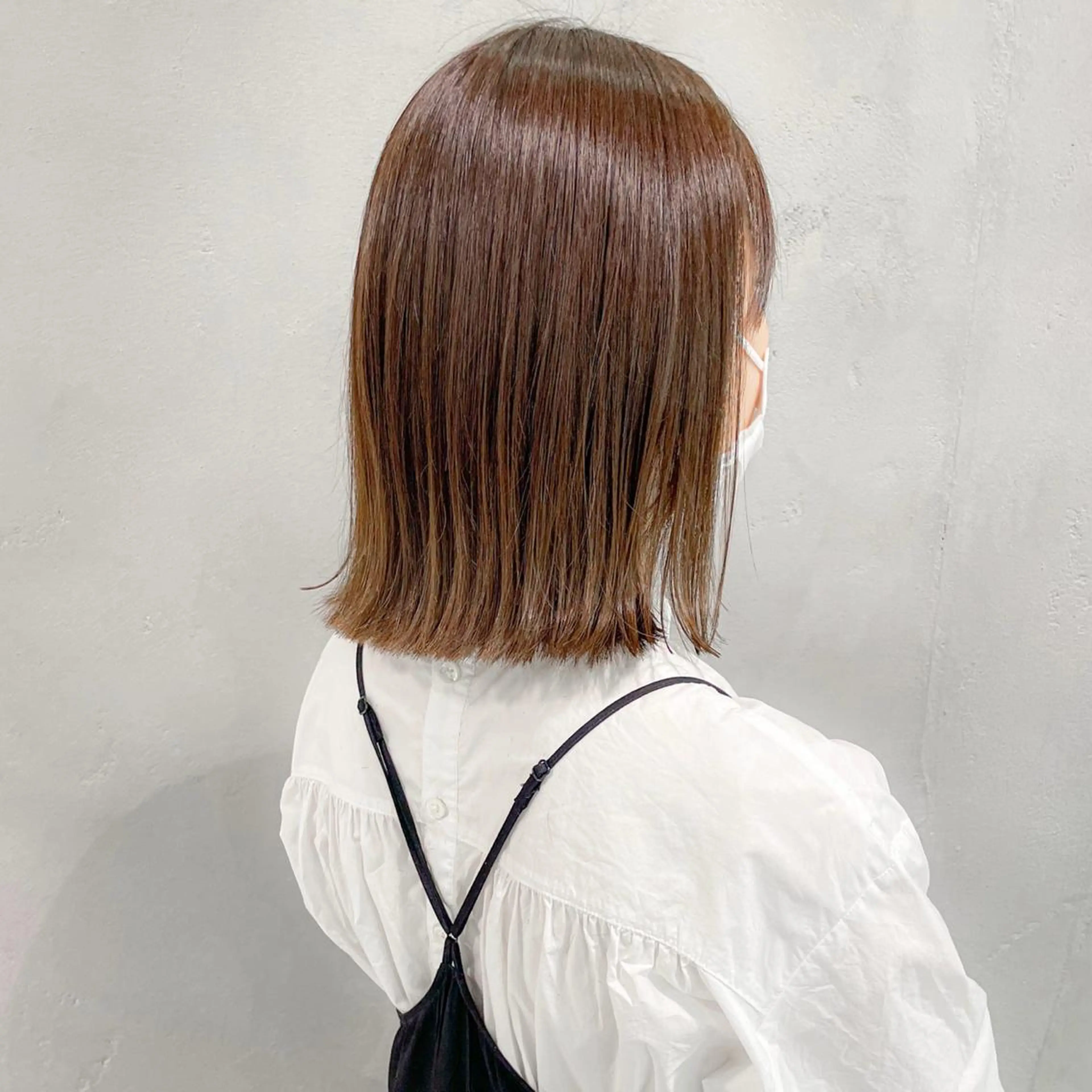 ミディアム カラー カット ヘアカラー トリートメント HARUKI MINATO japan KOBE所属・阿田 悠士朗のヘアスタイル