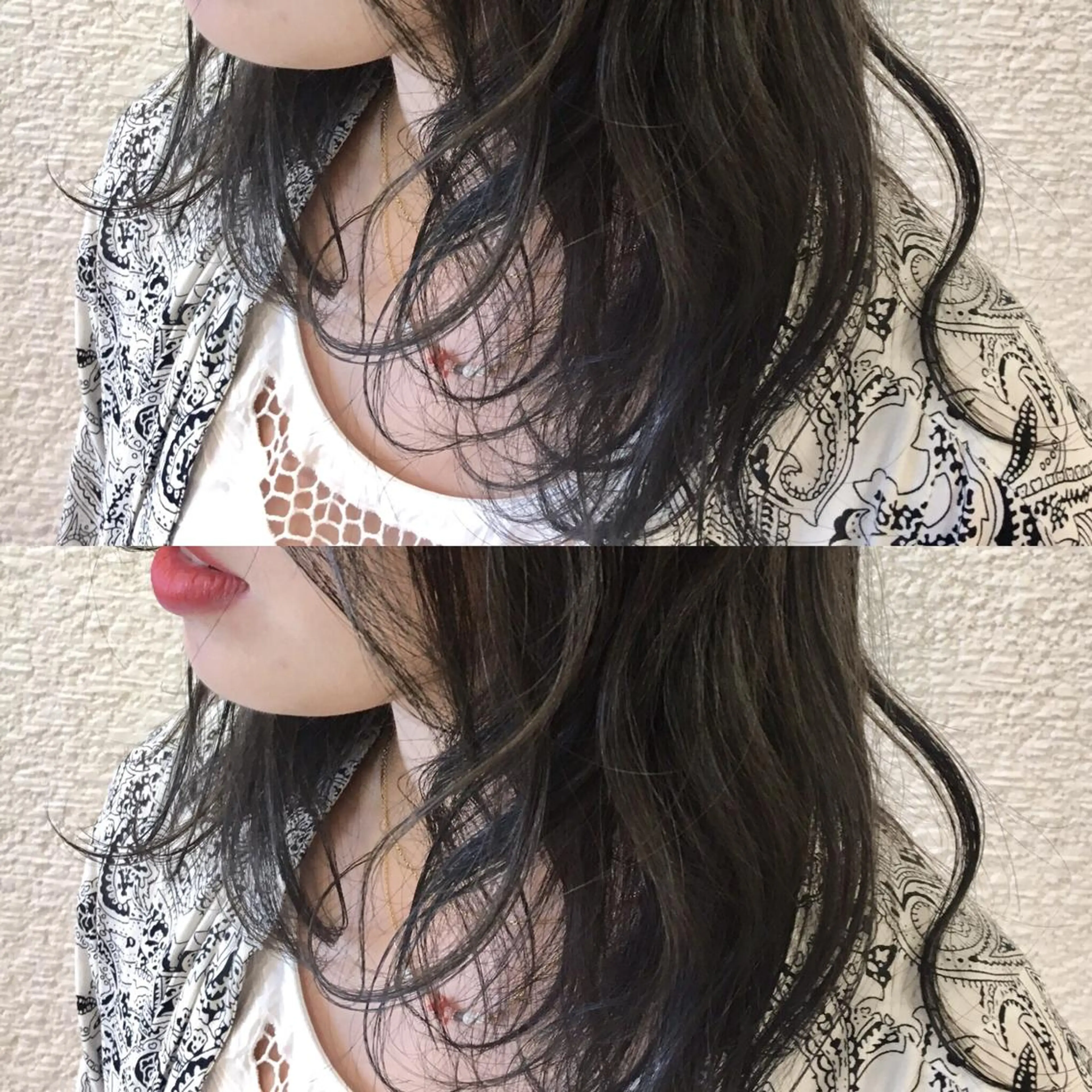 セミロング カラー アッシュ Link. 中村真穂のマツエク・マツパデザイン