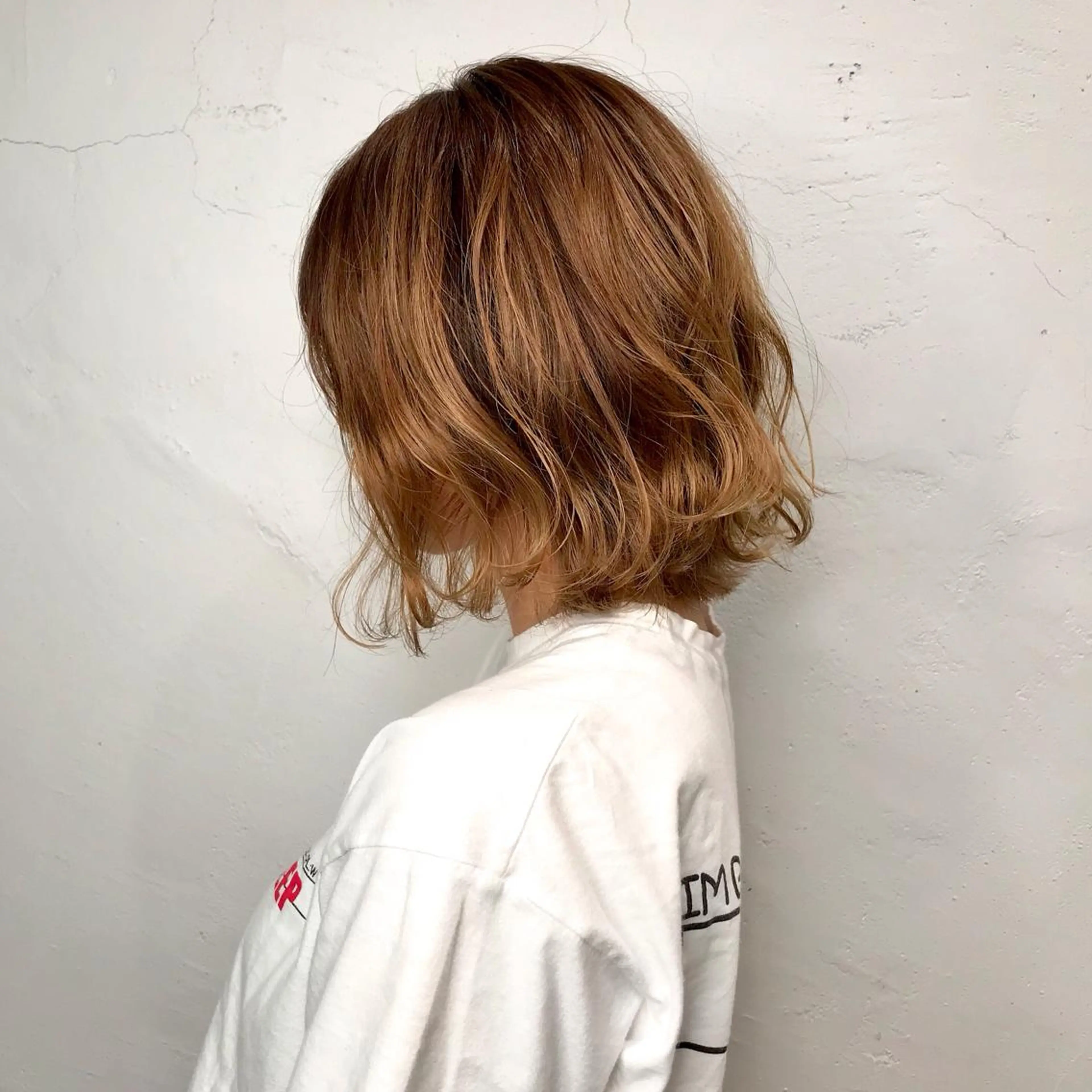 ショート カラー カット ヘアカラー 🇰🇷カルマパーマ kaito🇰🇷のヘアスタイル