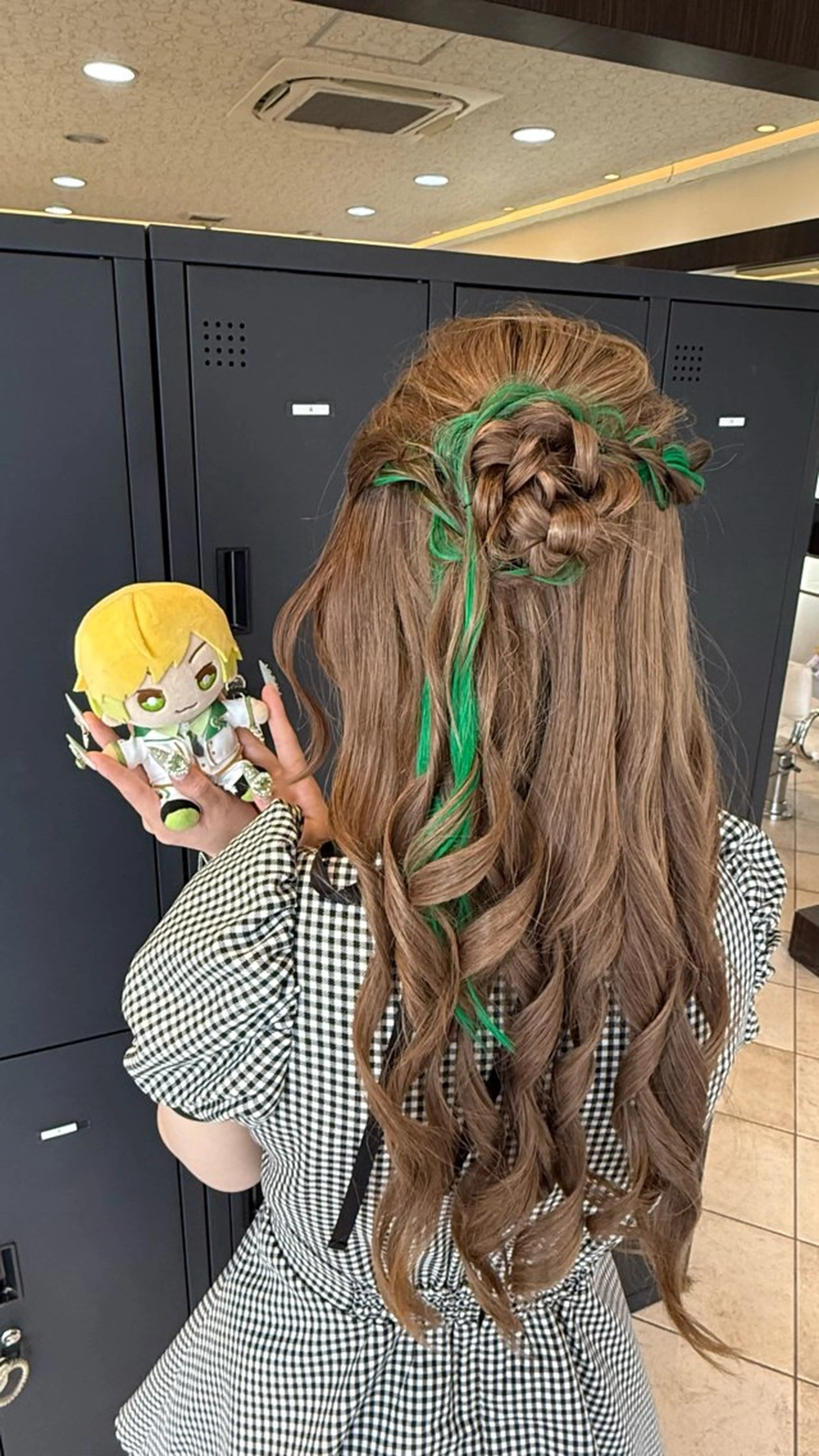 ヘアアレンジ ヘアセット seina🩰 ブリーチ/ヘアセットのヘアスタイル