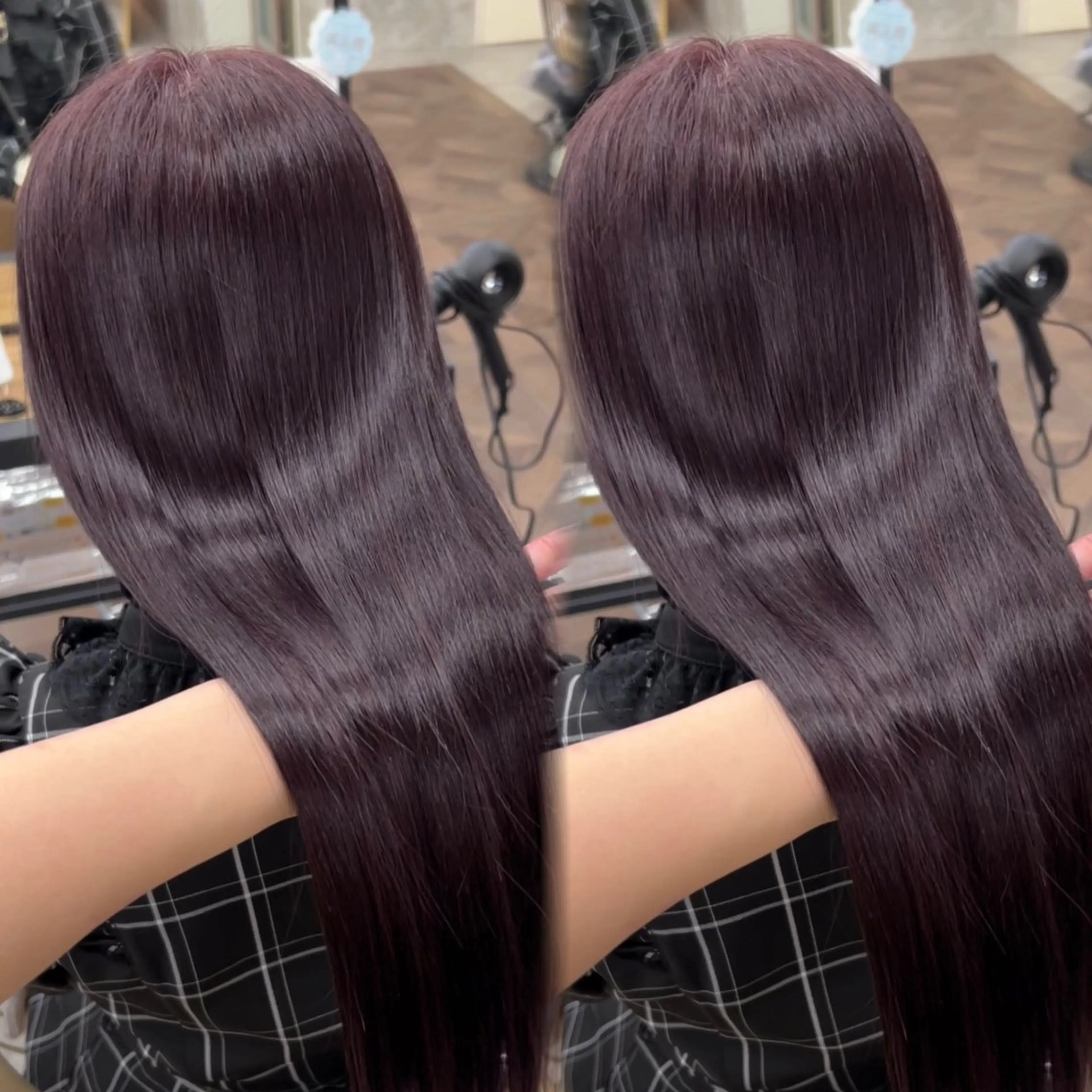 カット＋縮毛矯正＋aujuaトリートメント　　　　　　Instagram→@mei._.sandの写真