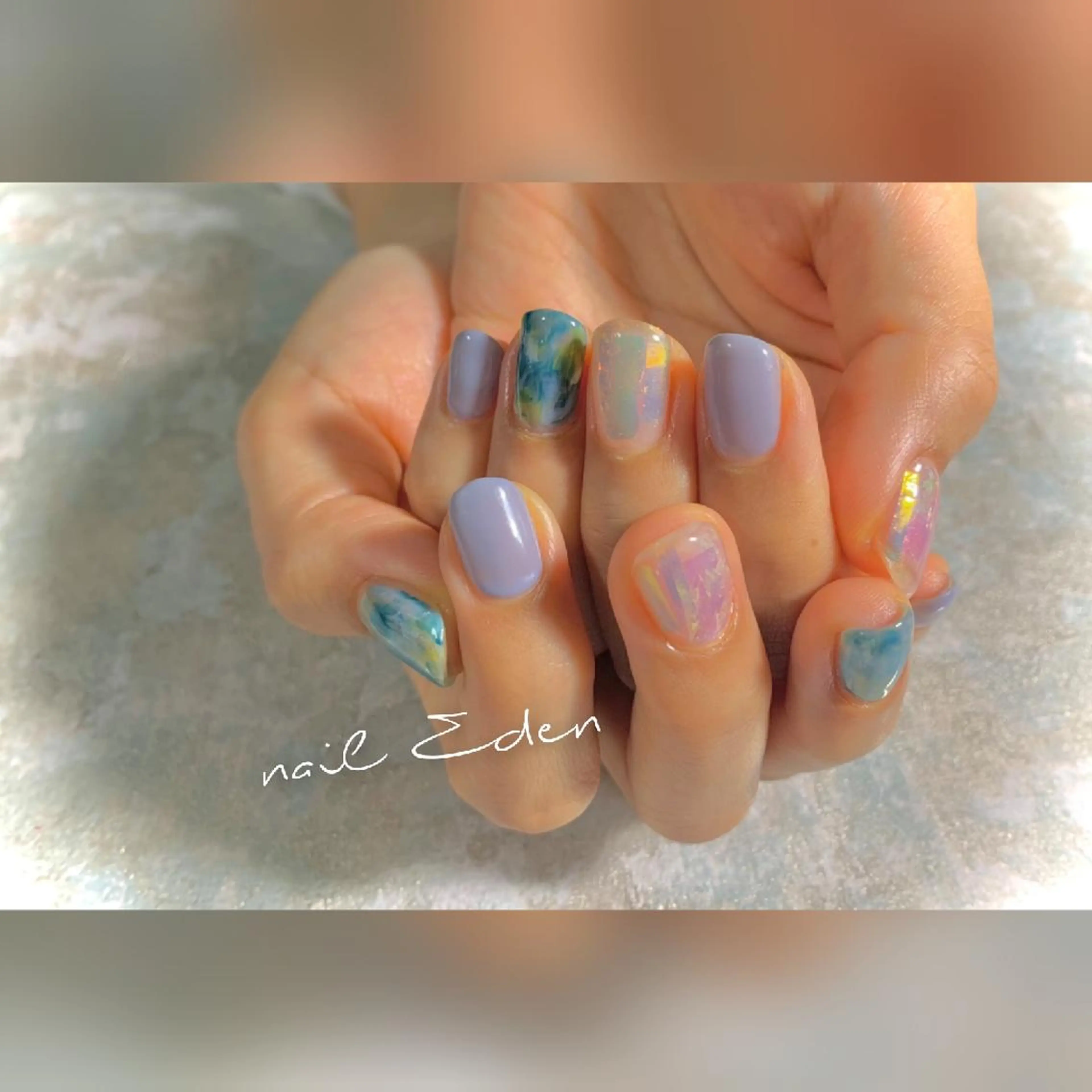 ネイル ハンドネイル ハンドケア Eden　private nail saron所属・Eden ♾️のネイルデザイン