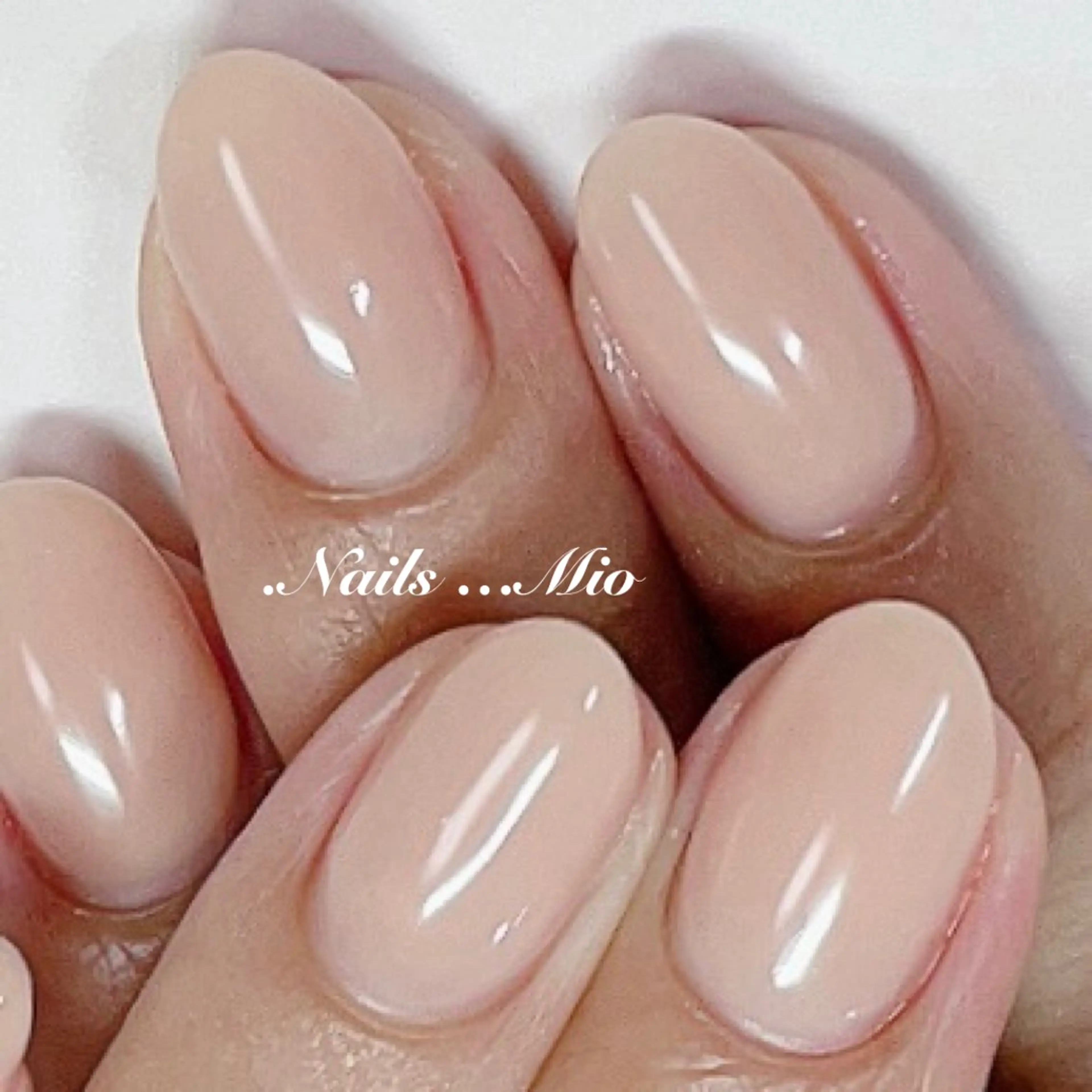 ネイル ジェルネイル ワンカラーネイル .Nails Mio 赤羽西ネイルサロンのネイルデザイン