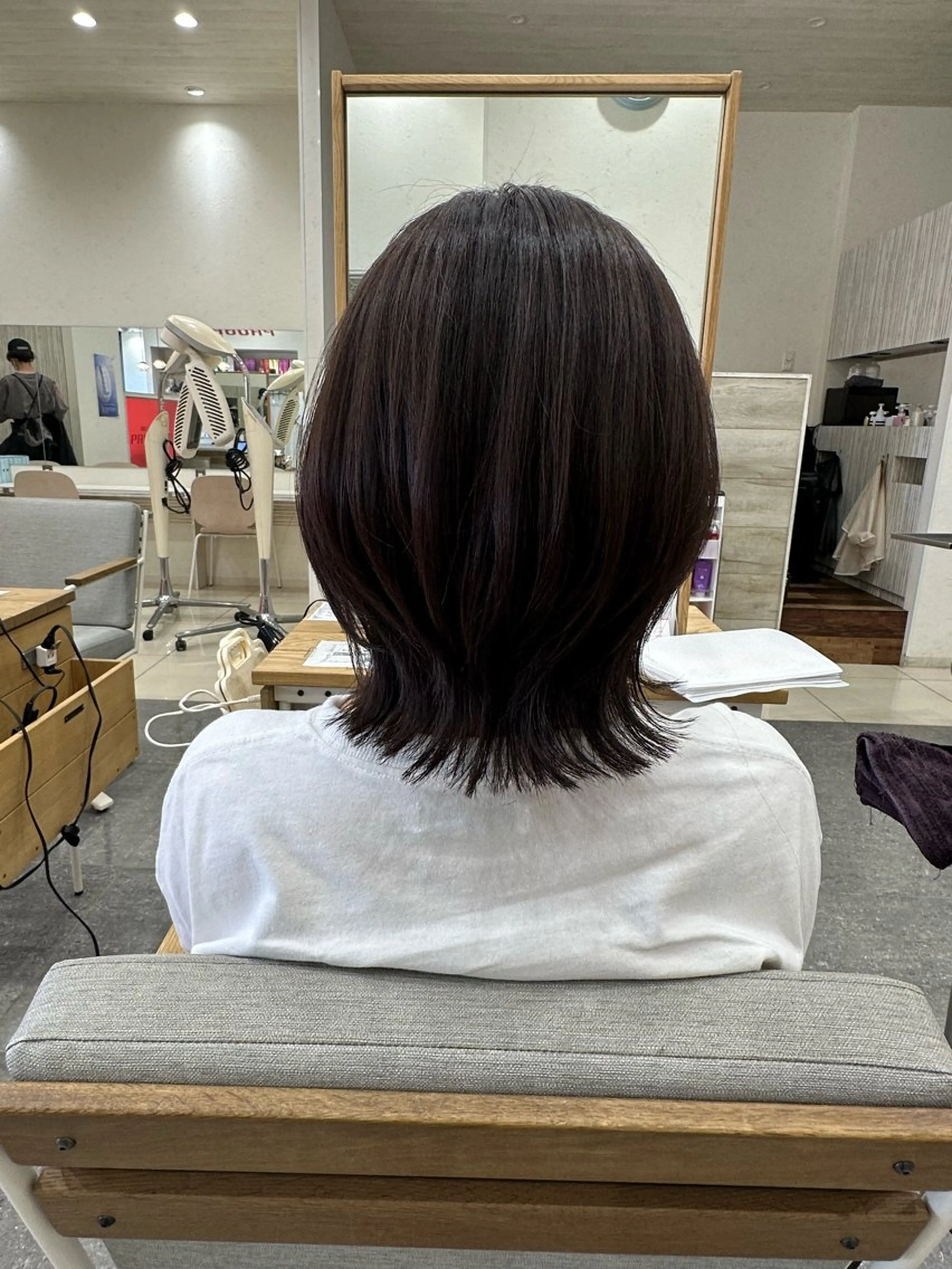 ミディアム カット ヘアカラー トリートメント PROGRESS‣‣ 福澤 可音🐯🐝のヘアスタイル