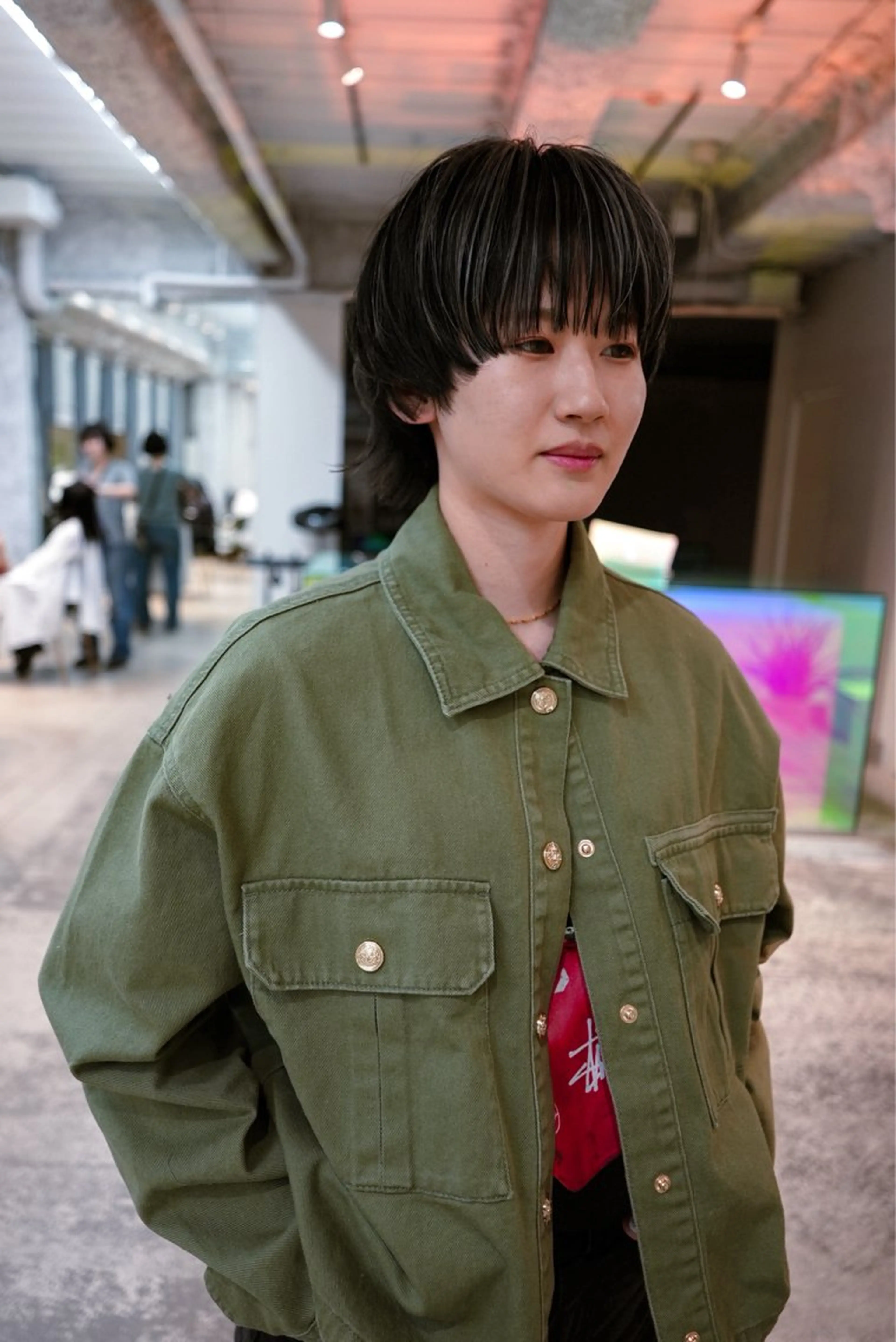 ショート ヘアカラー トリートメント STAN WOOD所属・似合わせcut 🔥yutakaのヘアスタイル