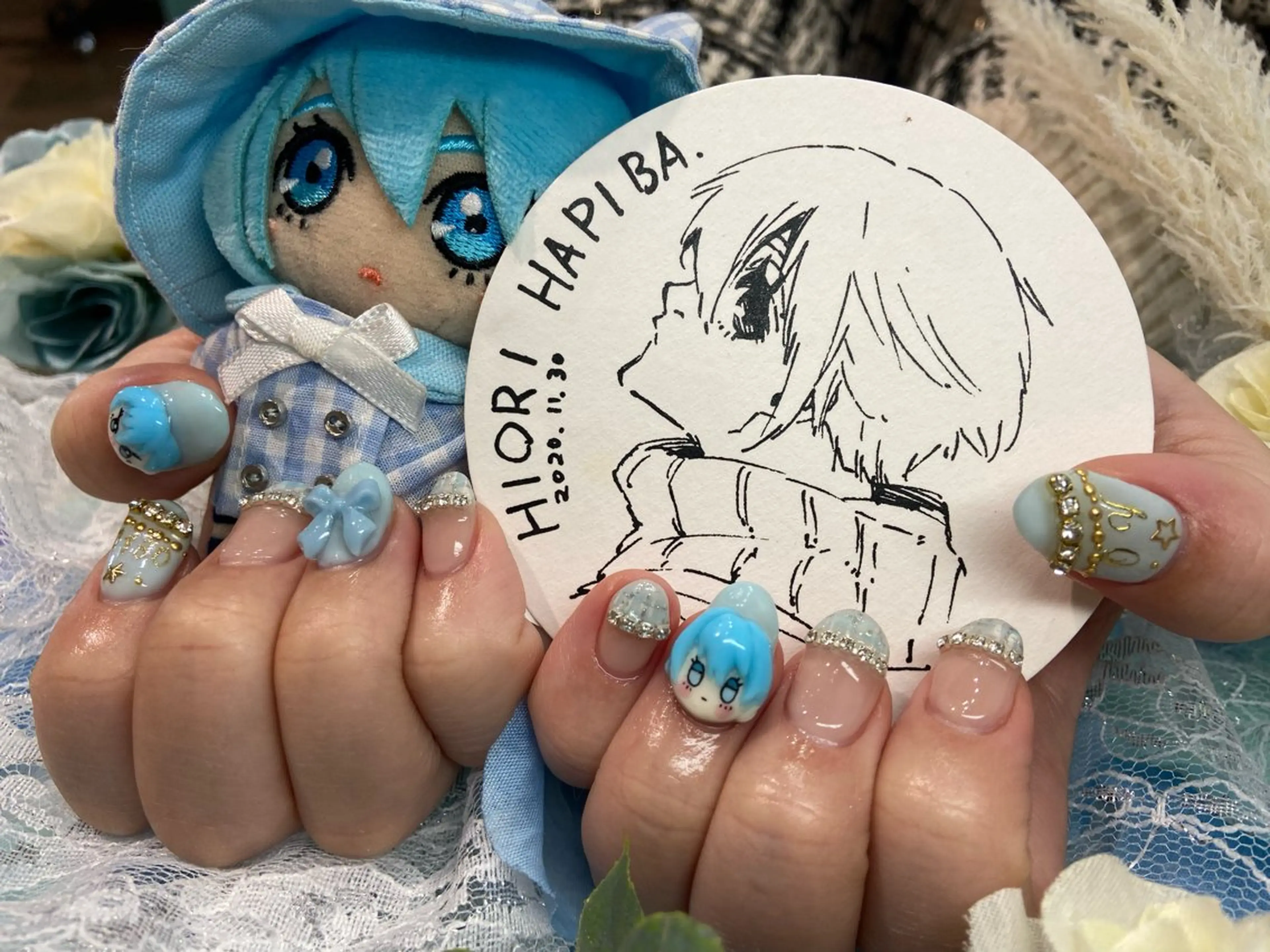 ネイル 🧸プルエクステ❤︎ ネイルKAO🧸のヘアスタイル