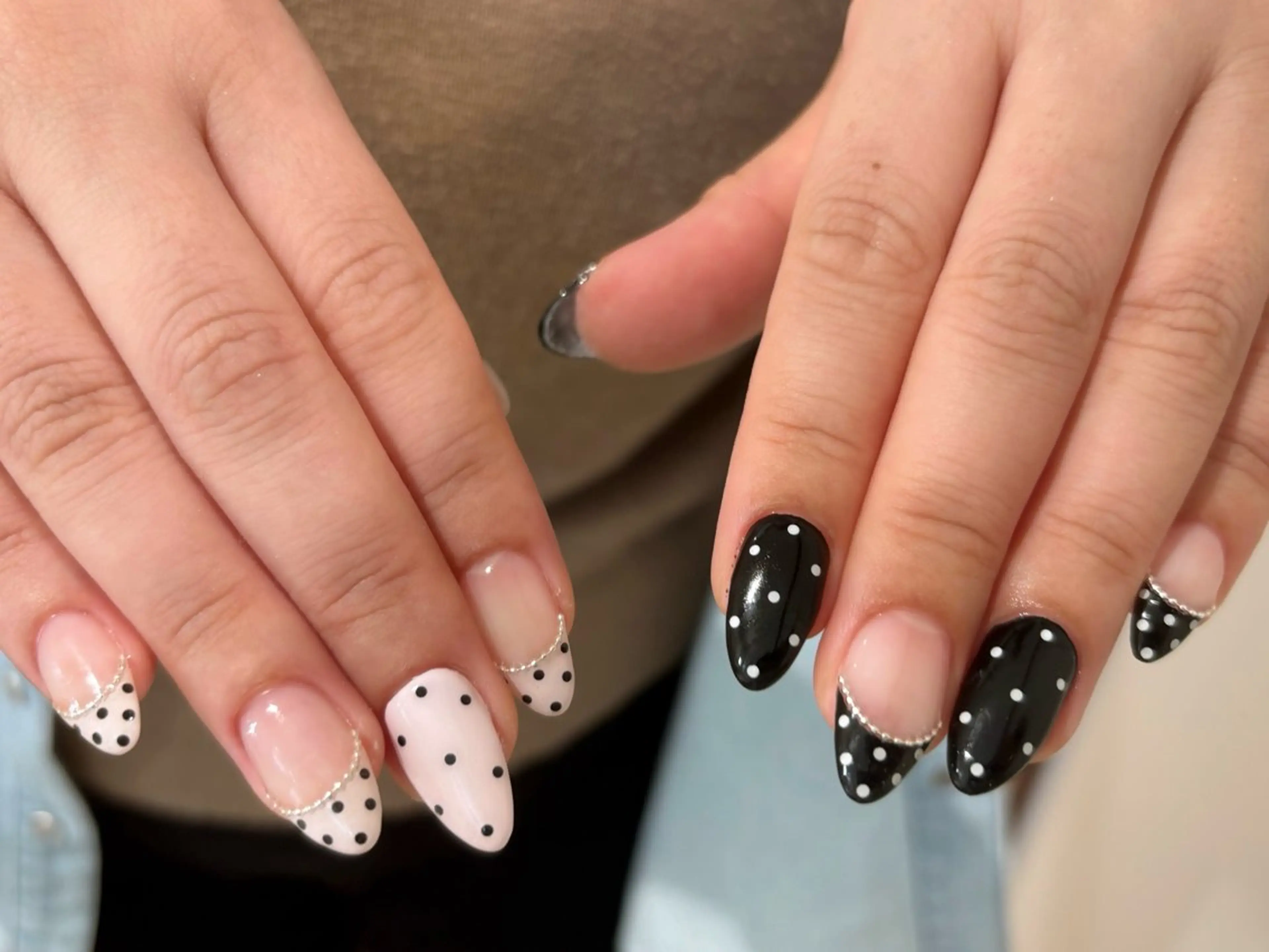 ネイル ドット ハンドネイル Plus Ehiku /Ayakaのネイルデザイン