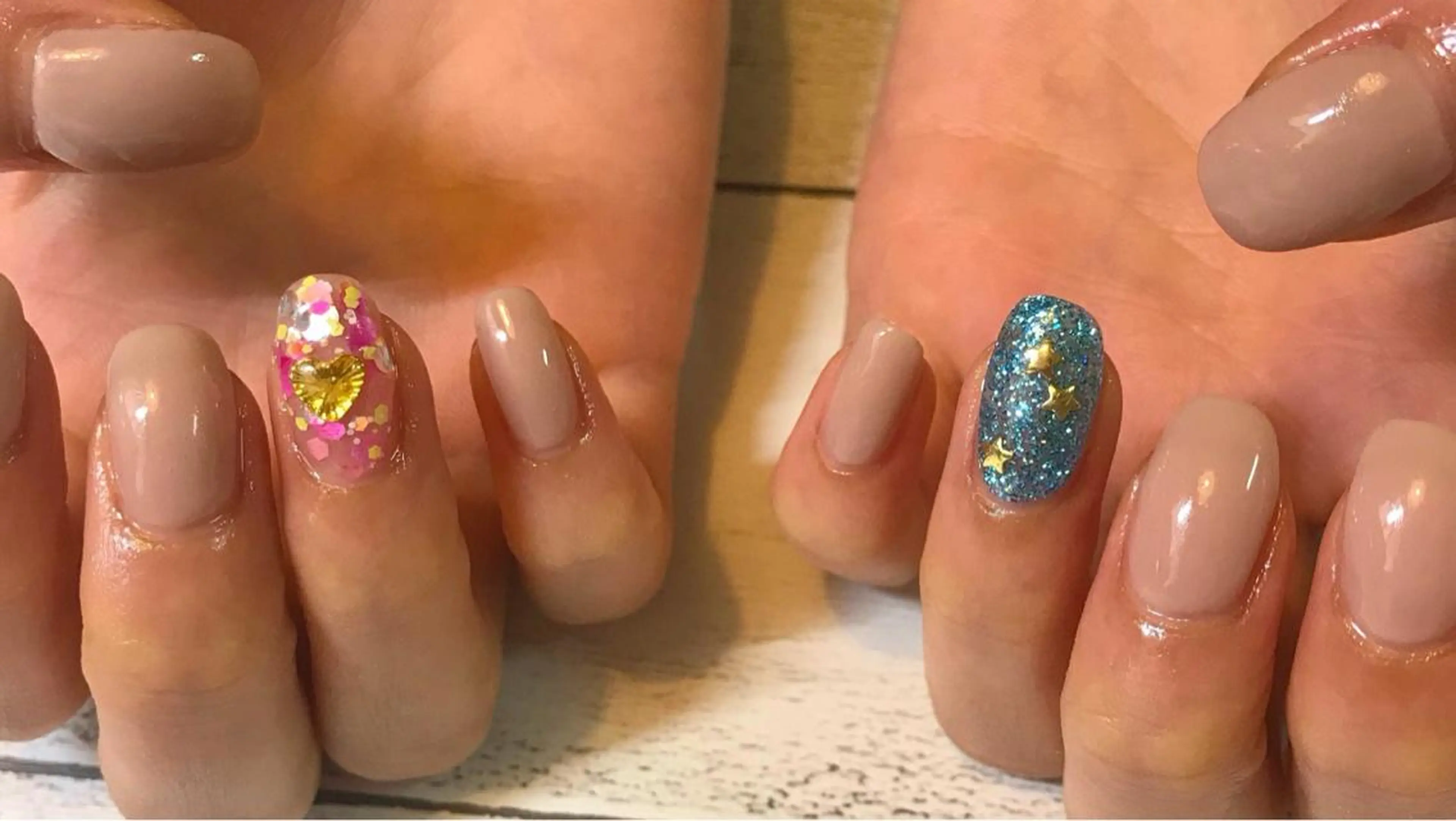 ネイル ハンドネイル フットネイル GéRanium Harukaのネイルデザイン