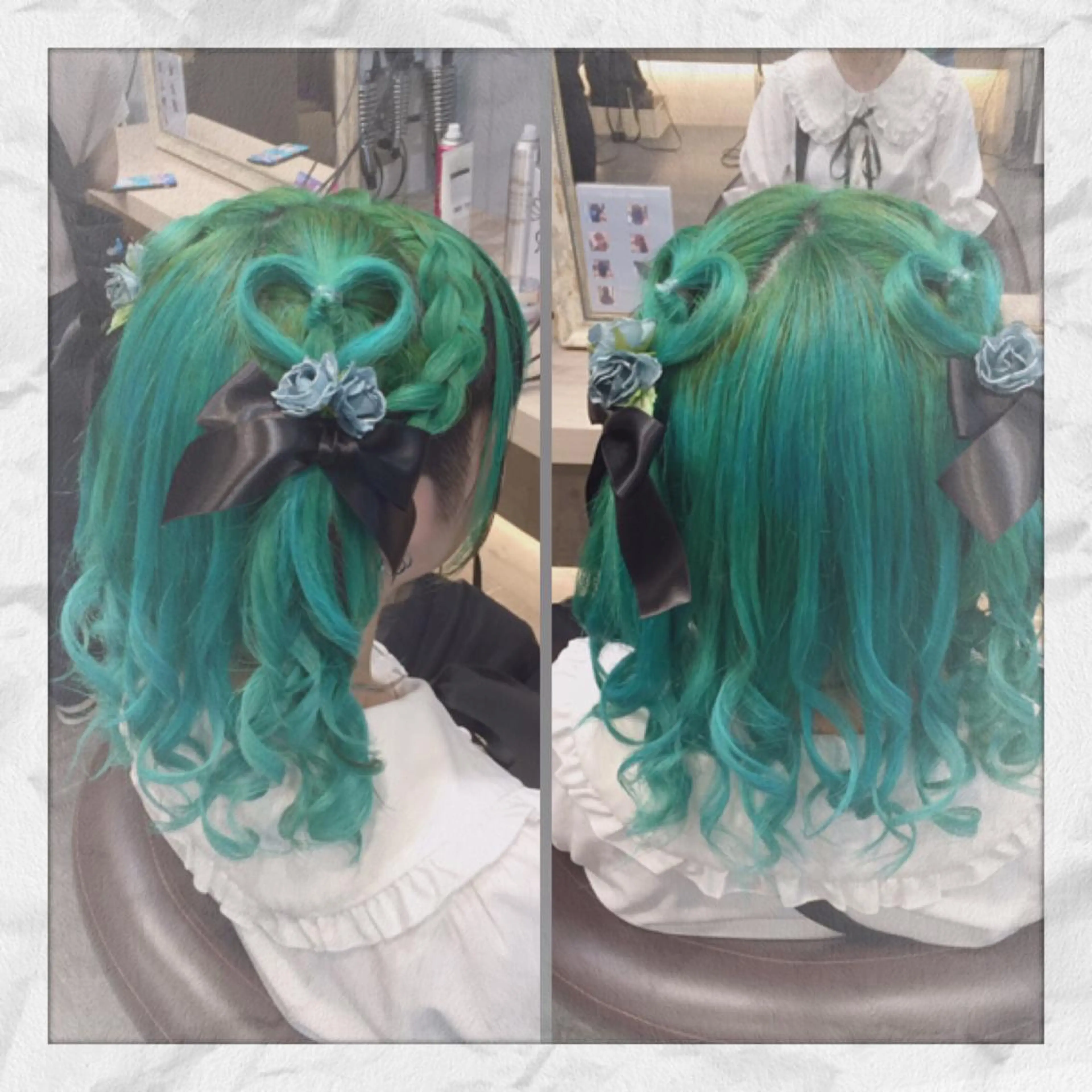 セミロング ヘアアレンジ ヘアセット ヘアセット/着付け 𓇼 松本 夏美𓇼のヘアスタイル