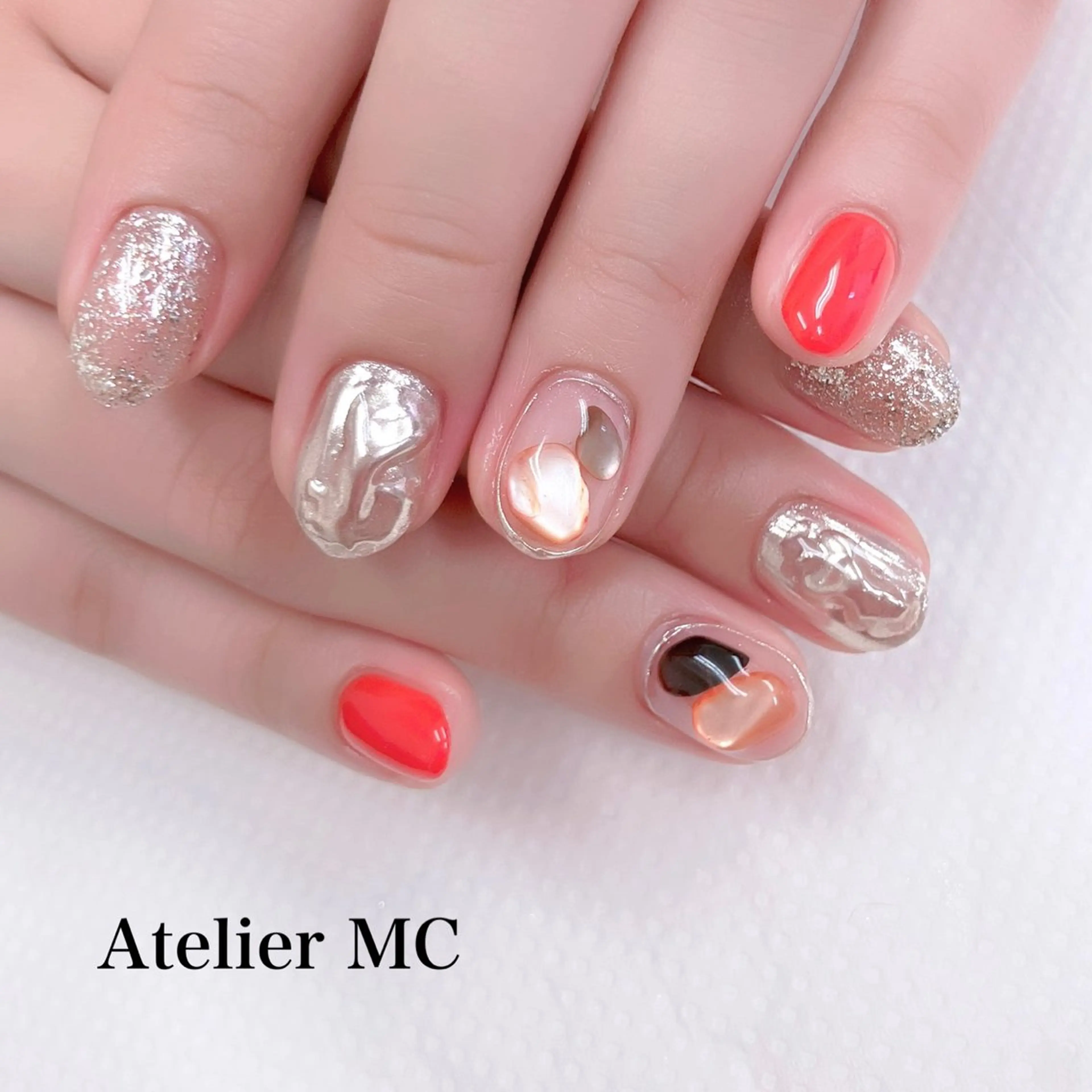 ネイル ハンドネイル アトリエ エムシー 【新富町・東銀座】のネイルデザイン