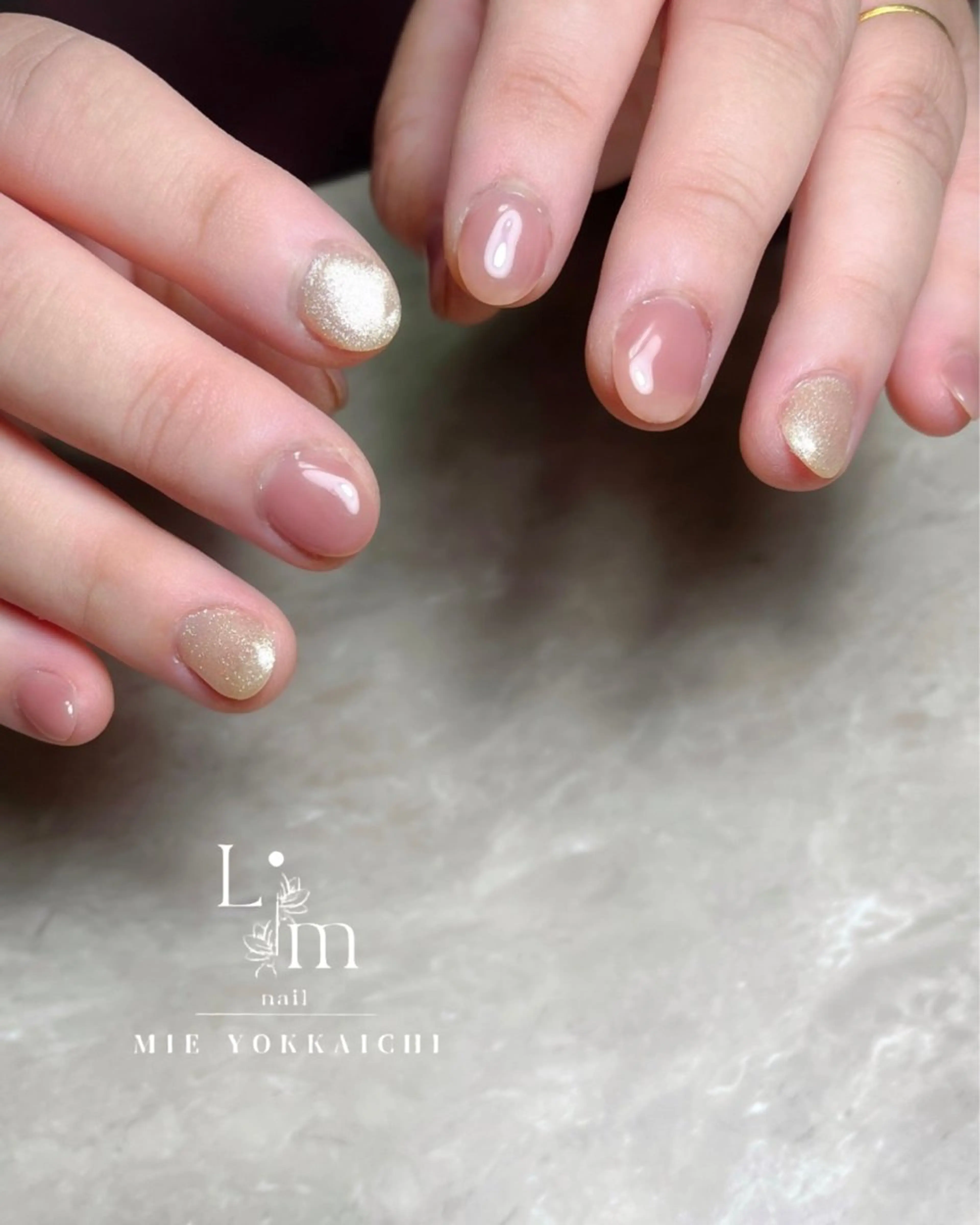 ネイル ワンカラーネイル Li.m nail リム ネイルのネイルデザイン