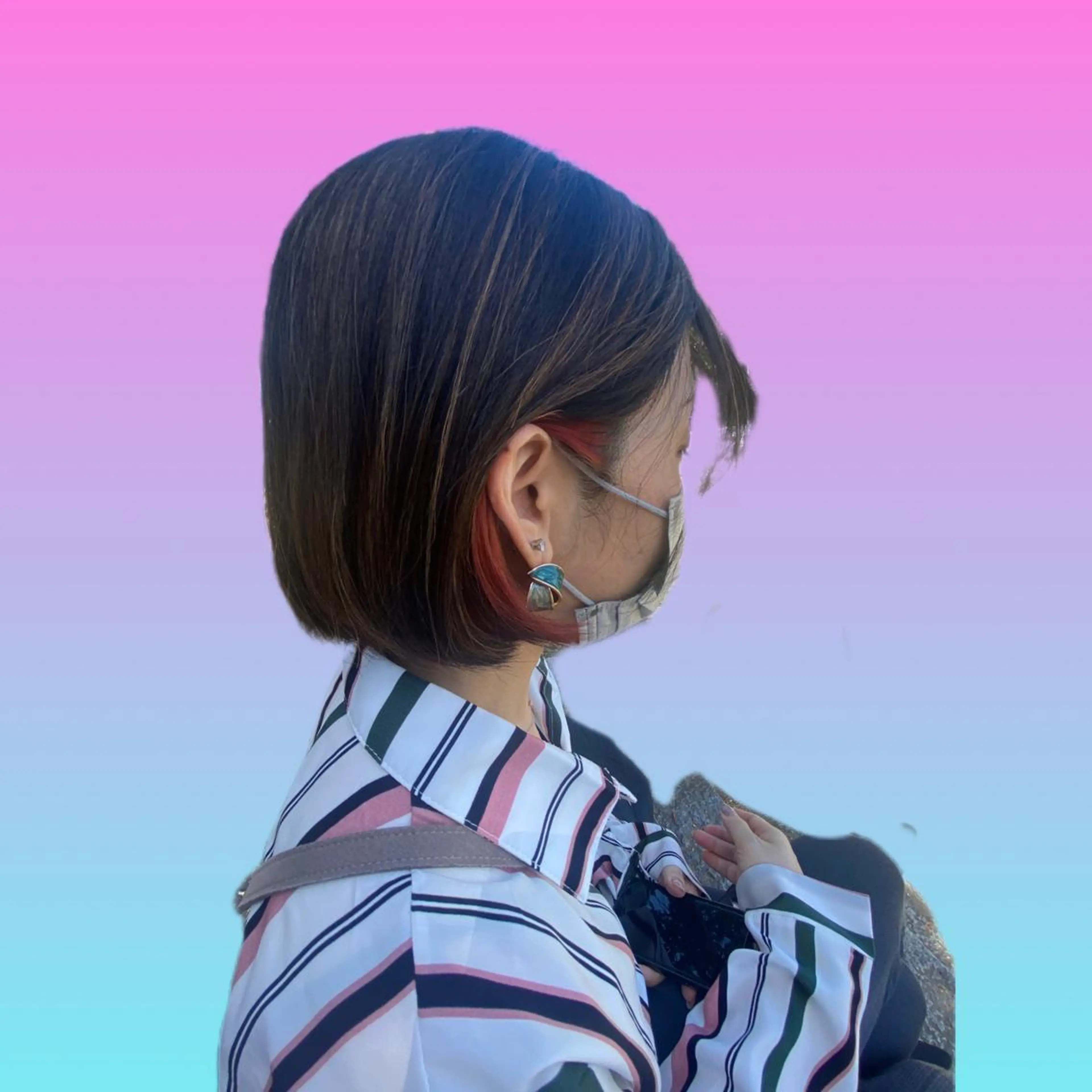 ショート カット ヘアカラー トリートメント 〒hair snick （ヘアースニック）所属・吉原 頌平のヘアスタイル