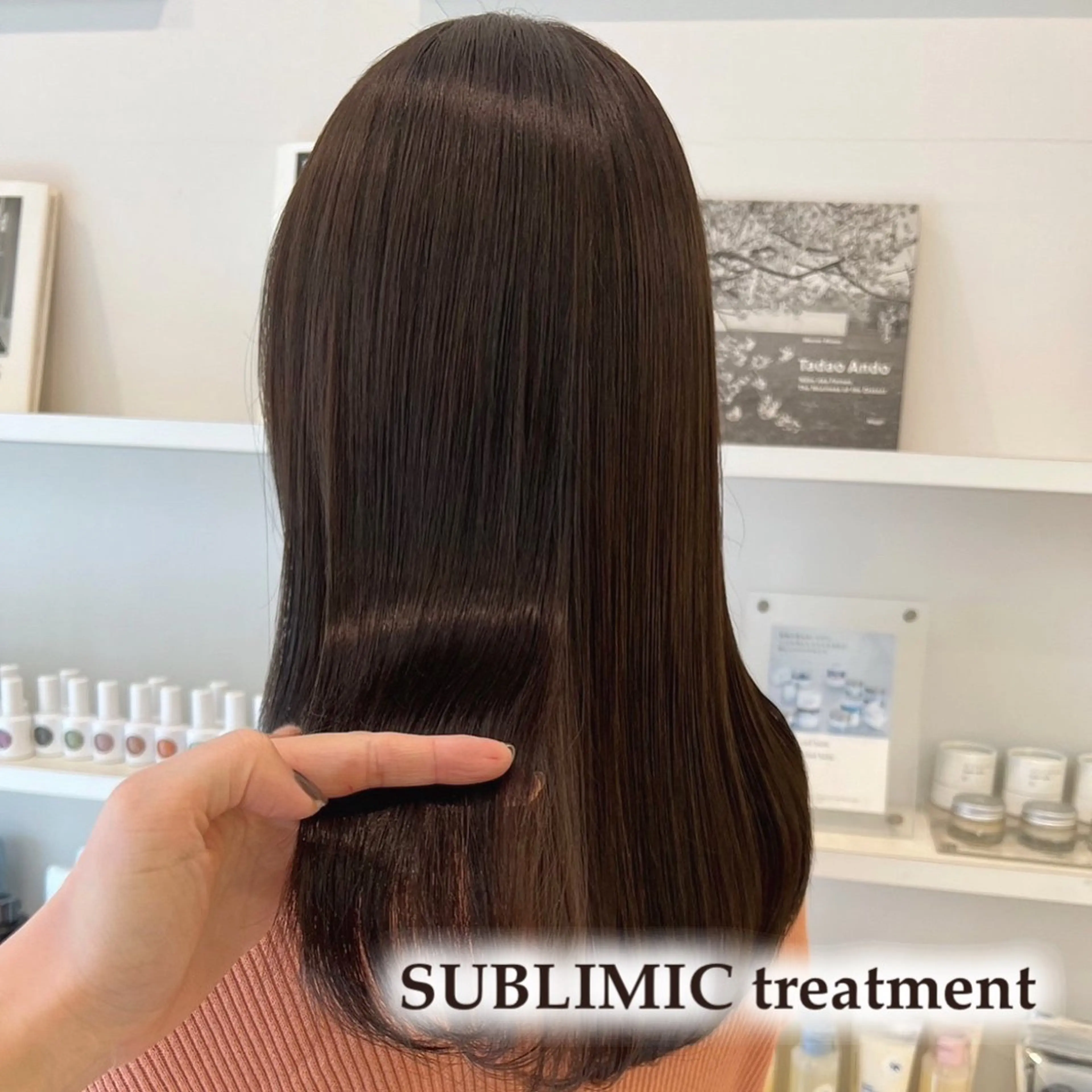 セミロング 髪質改善 トリートメント トリートメント ParveMix￤ 出石 菜々🥂のヘアスタイル