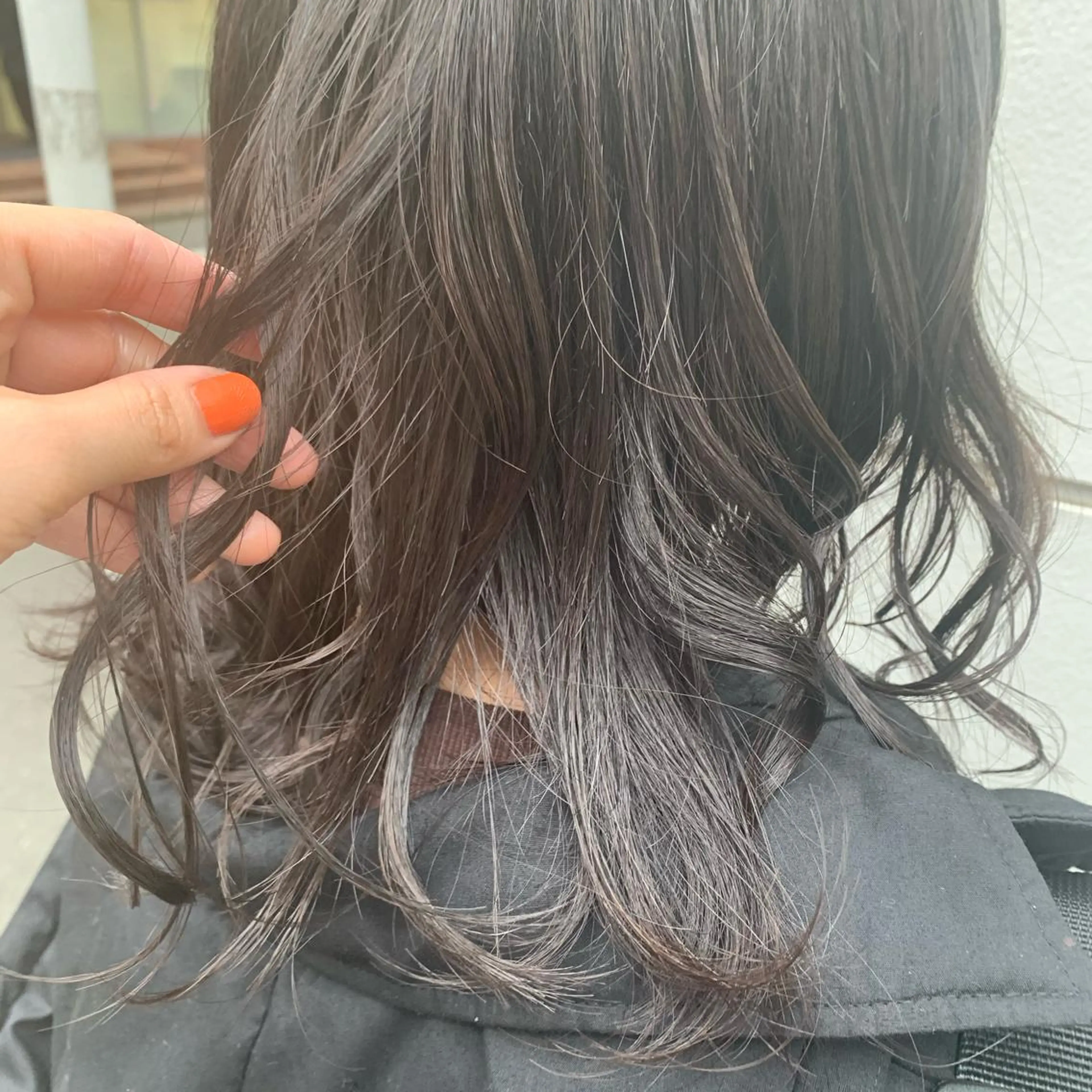 セミロング サナ🌱 切りっぱなしボブのヘアスタイル