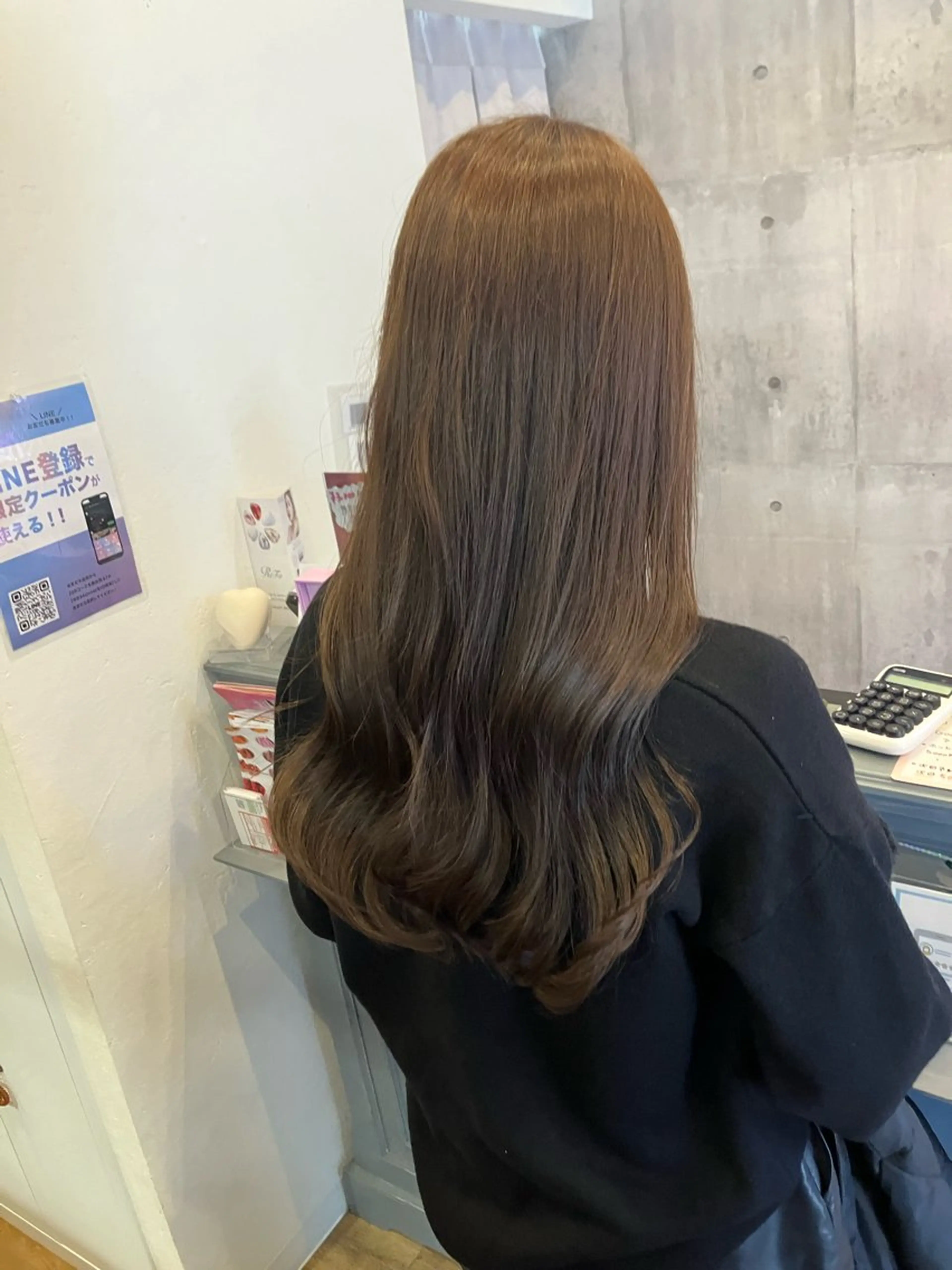 カラー ブラウンカラー mai /attraのヘアスタイル