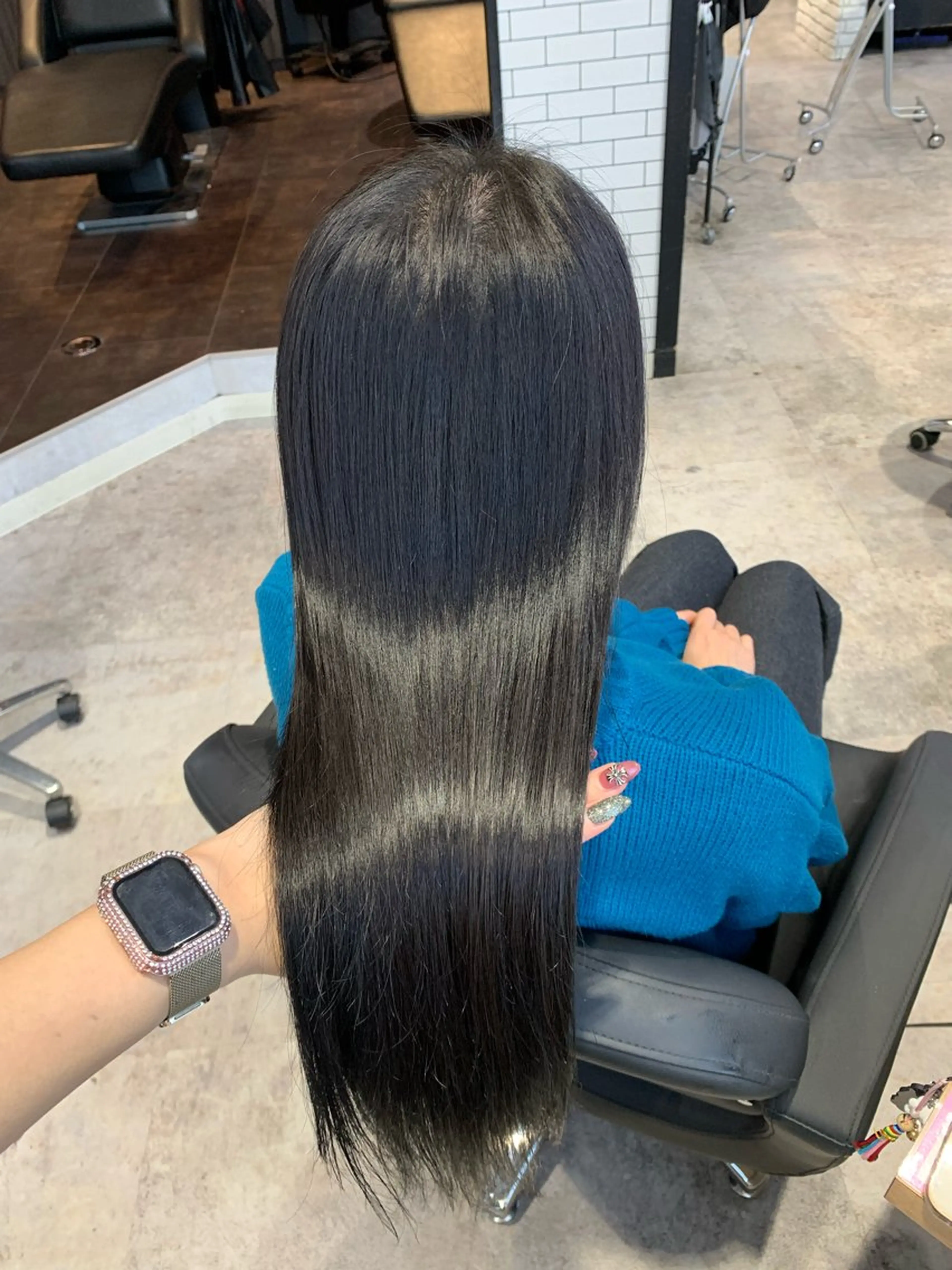 ロング 🎀韓国風顔周り× 透明感/梅田/アリサのヘアスタイル